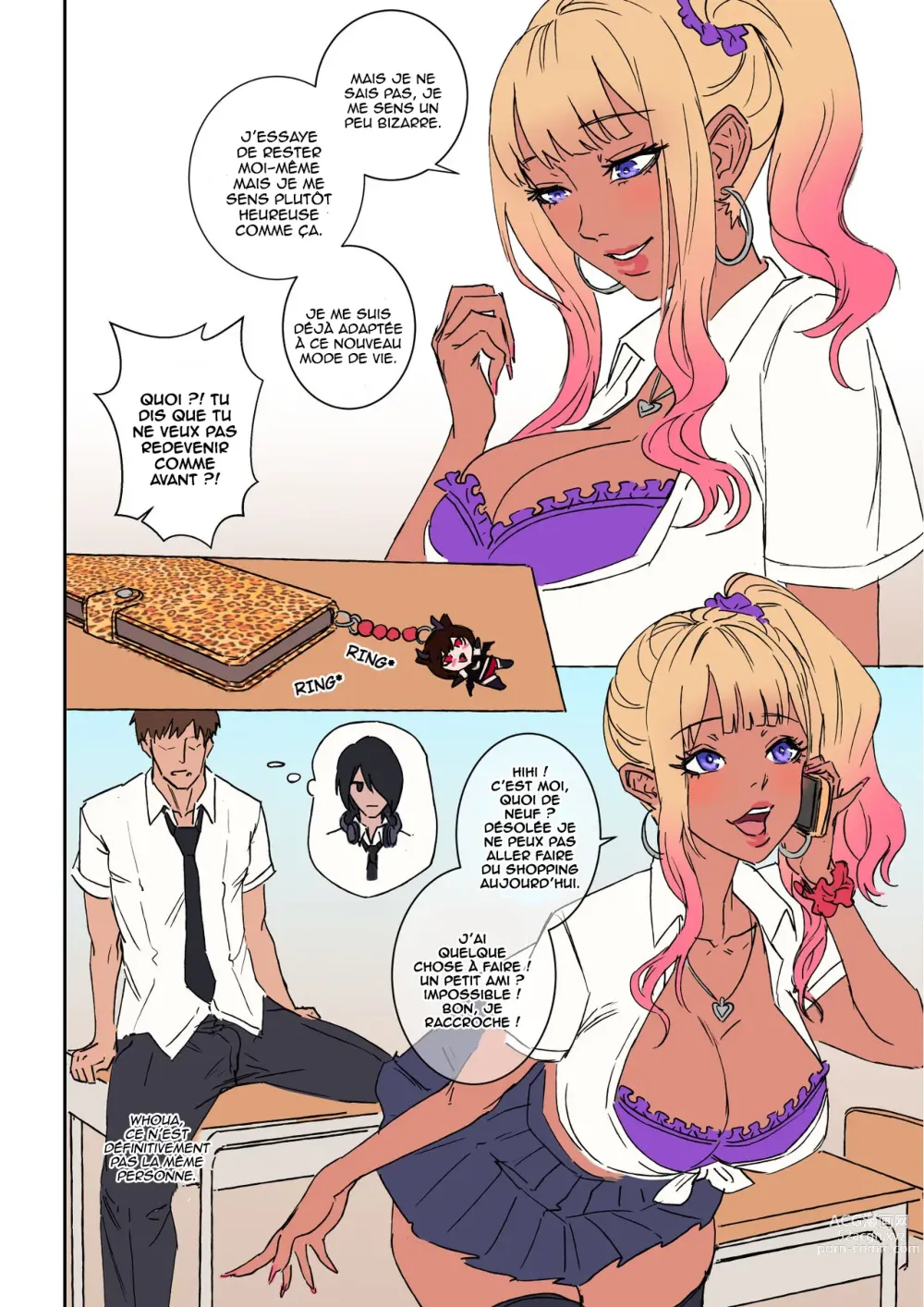 Page 11 of doujinshi Mon meilleur ami sest transformé en une fille gal et veut que je la baise