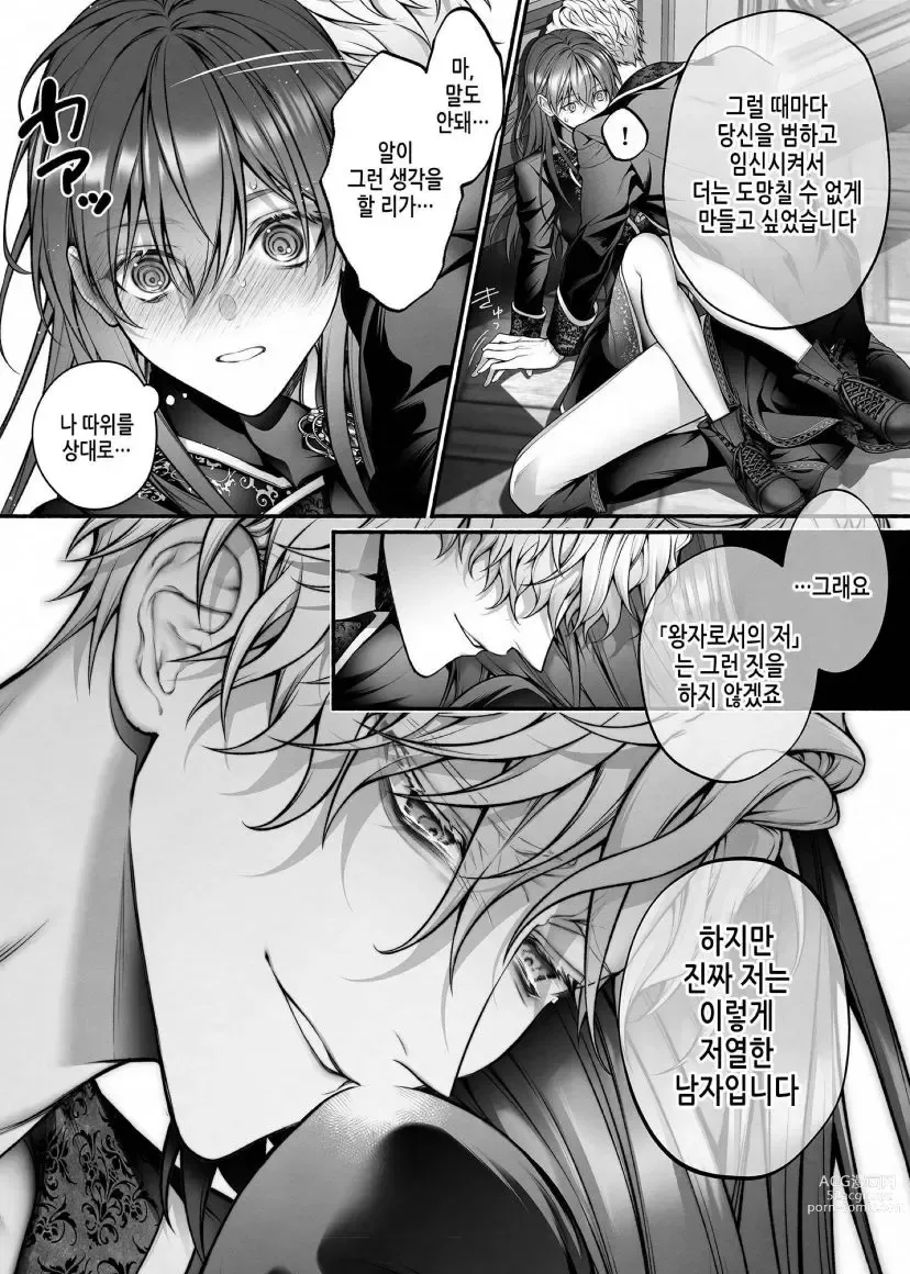 Page 22 of doujinshi When I Made A Metagame Remark, The Prince's Attitude Completely Changed