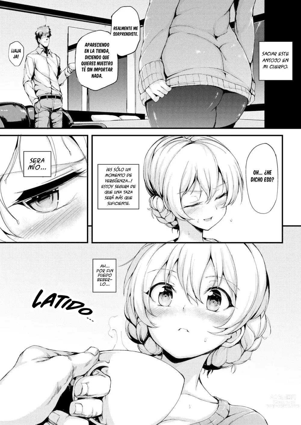 Page 7 of doujinshi Dependencia al Té del Placer (decensored)