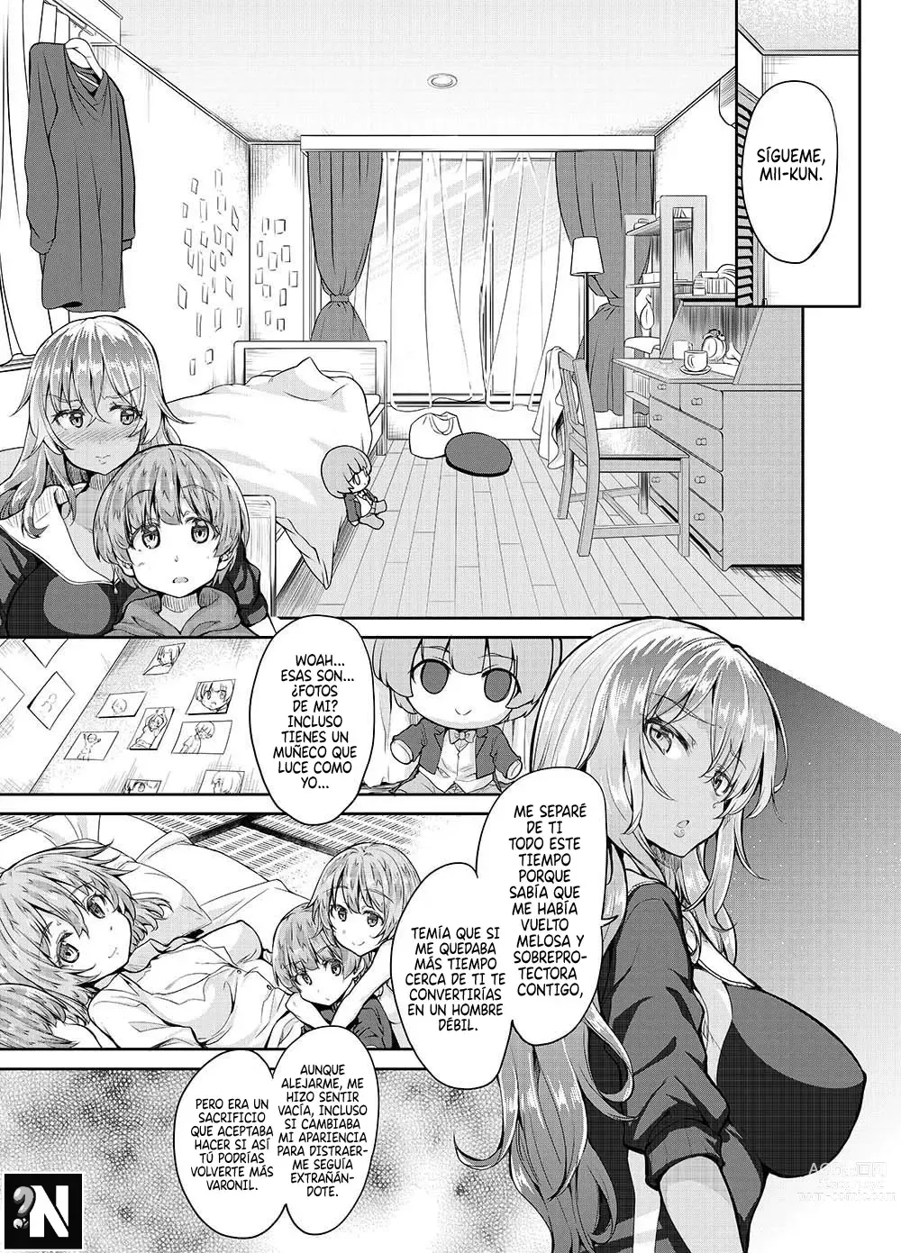 Page 15 of doujinshi Se un Buen Chico y ten Sexo con la Gyaru Onee-san