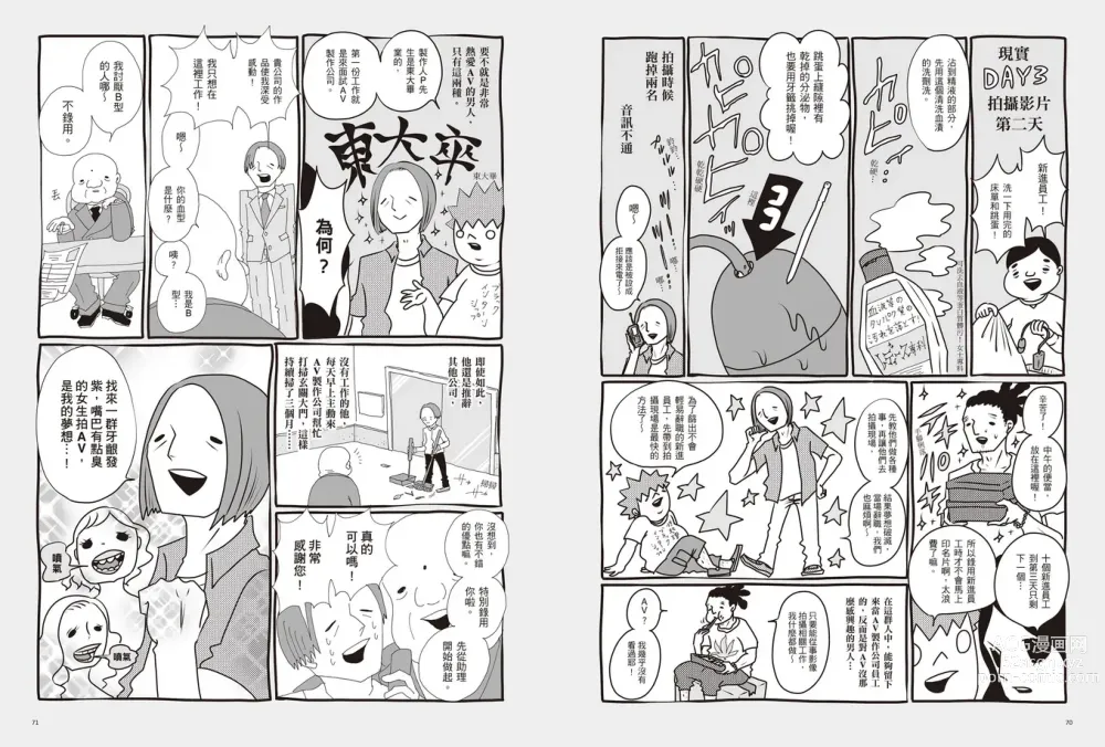 Page 39 of manga 我當AV女優的那些年 2