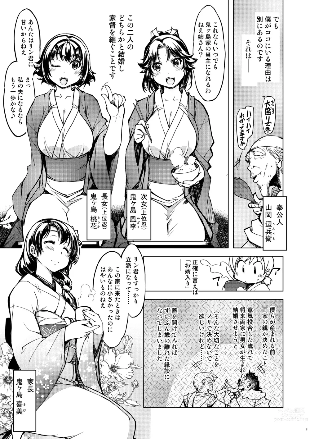 Page 9 of doujinshi 鬼ヶ島総集編