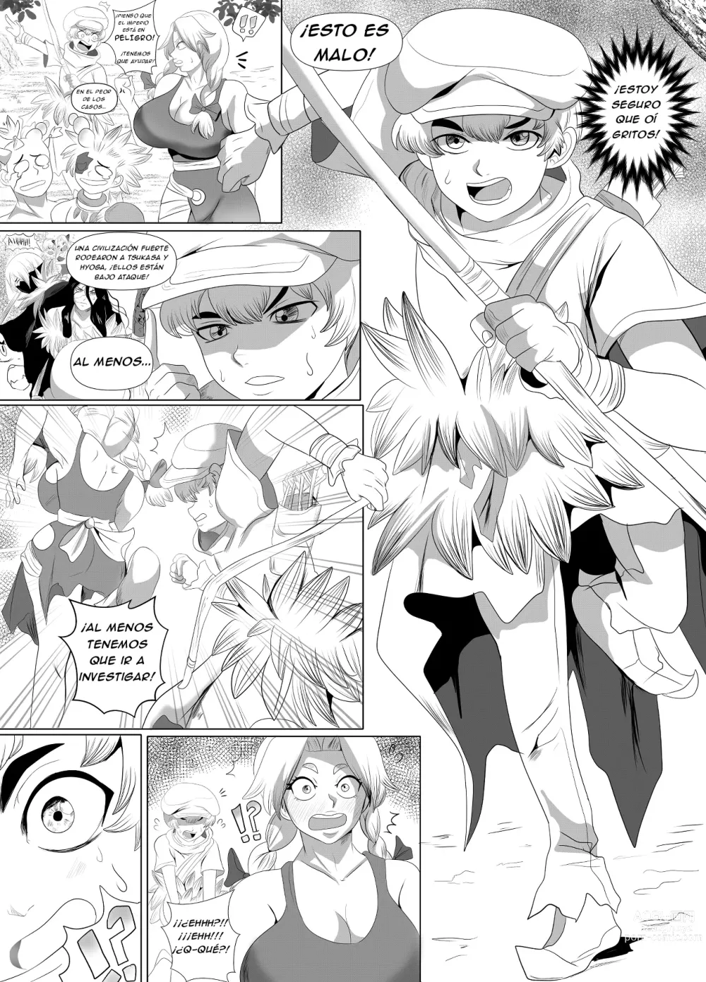 Page 13 of doujinshi Dr. Stone - The alternate story