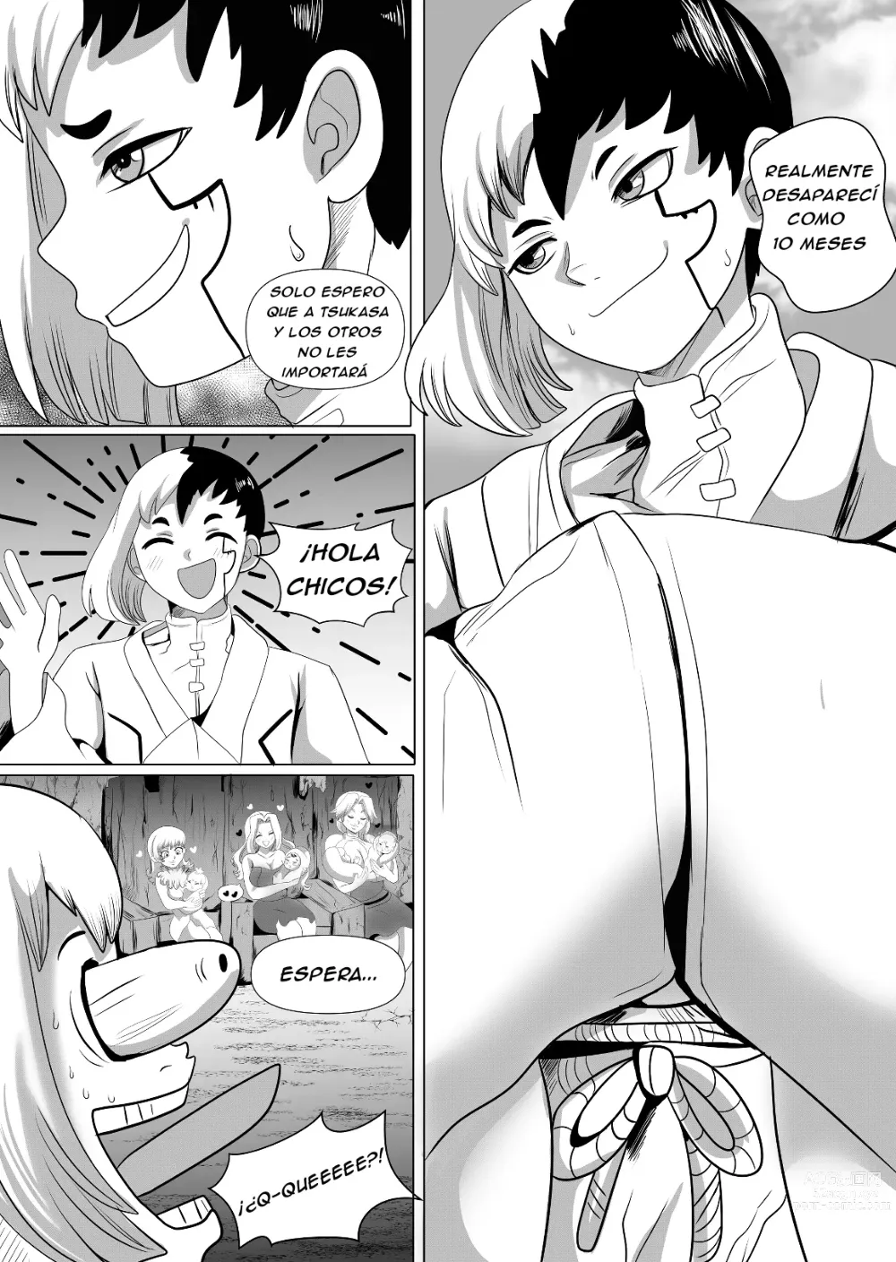 Page 38 of doujinshi Dr. Stone - The alternate story