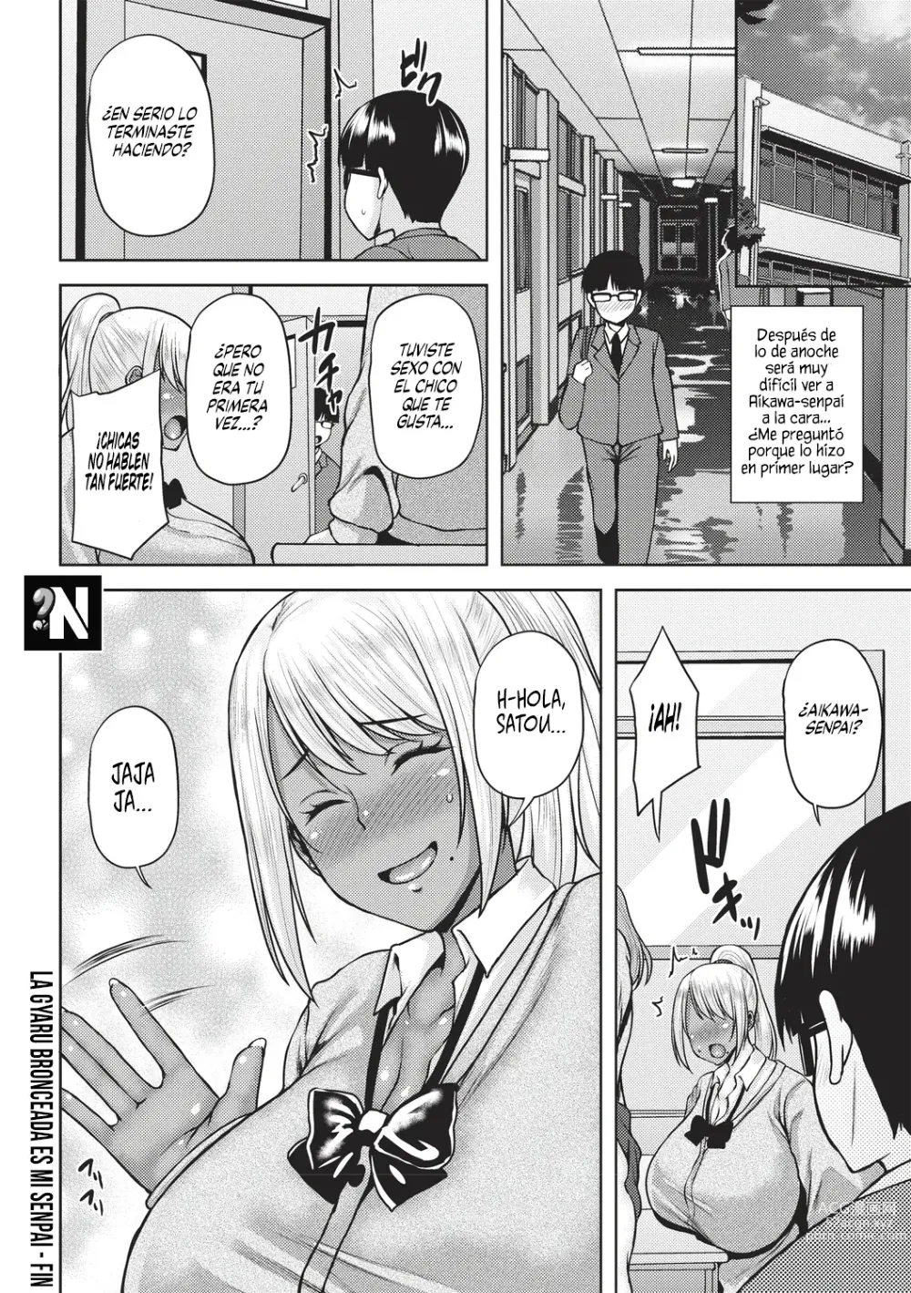 Page 20 of manga ¡La Gyaru Bronceada es mi Senpai! 1+2