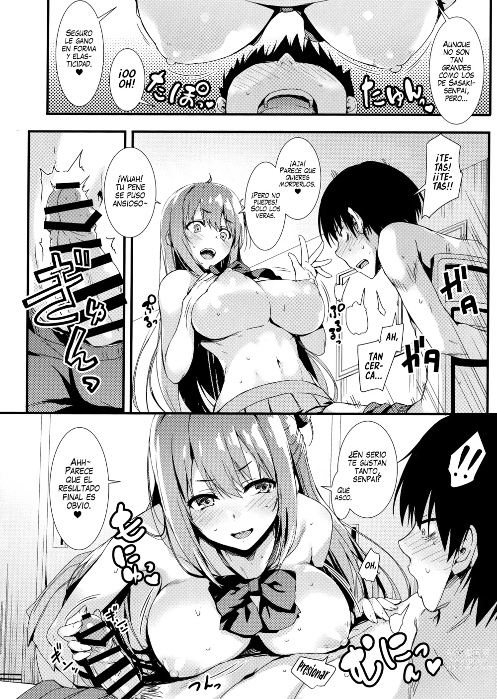 Page 14 of doujinshi Echi Echi Kouhai-chan!