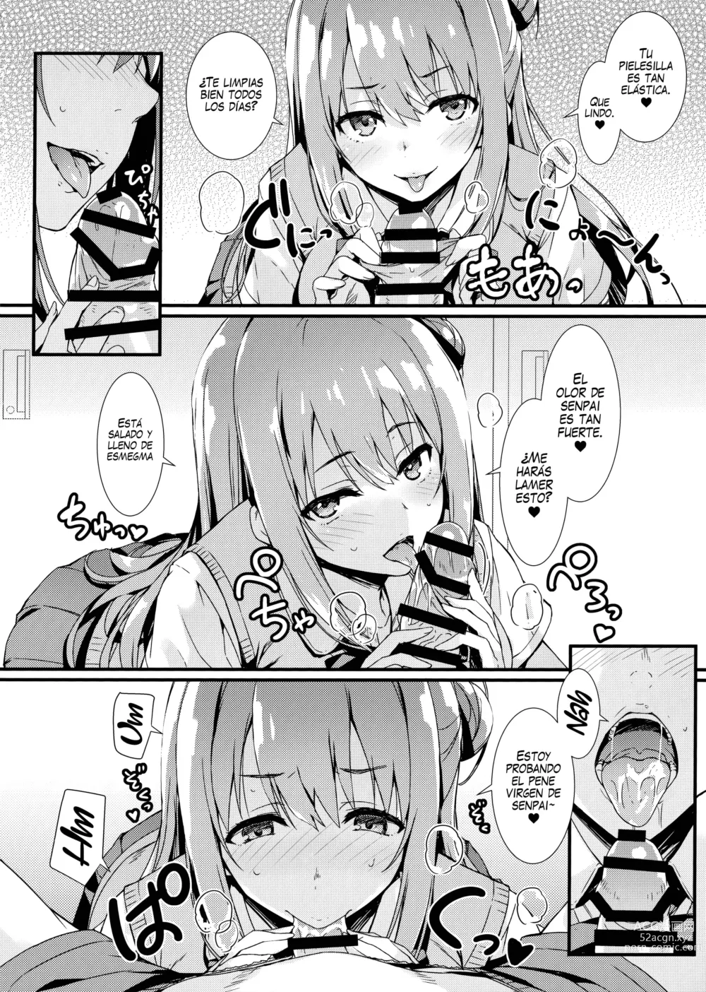 Page 10 of doujinshi Echi Echi Kouhai-chan!