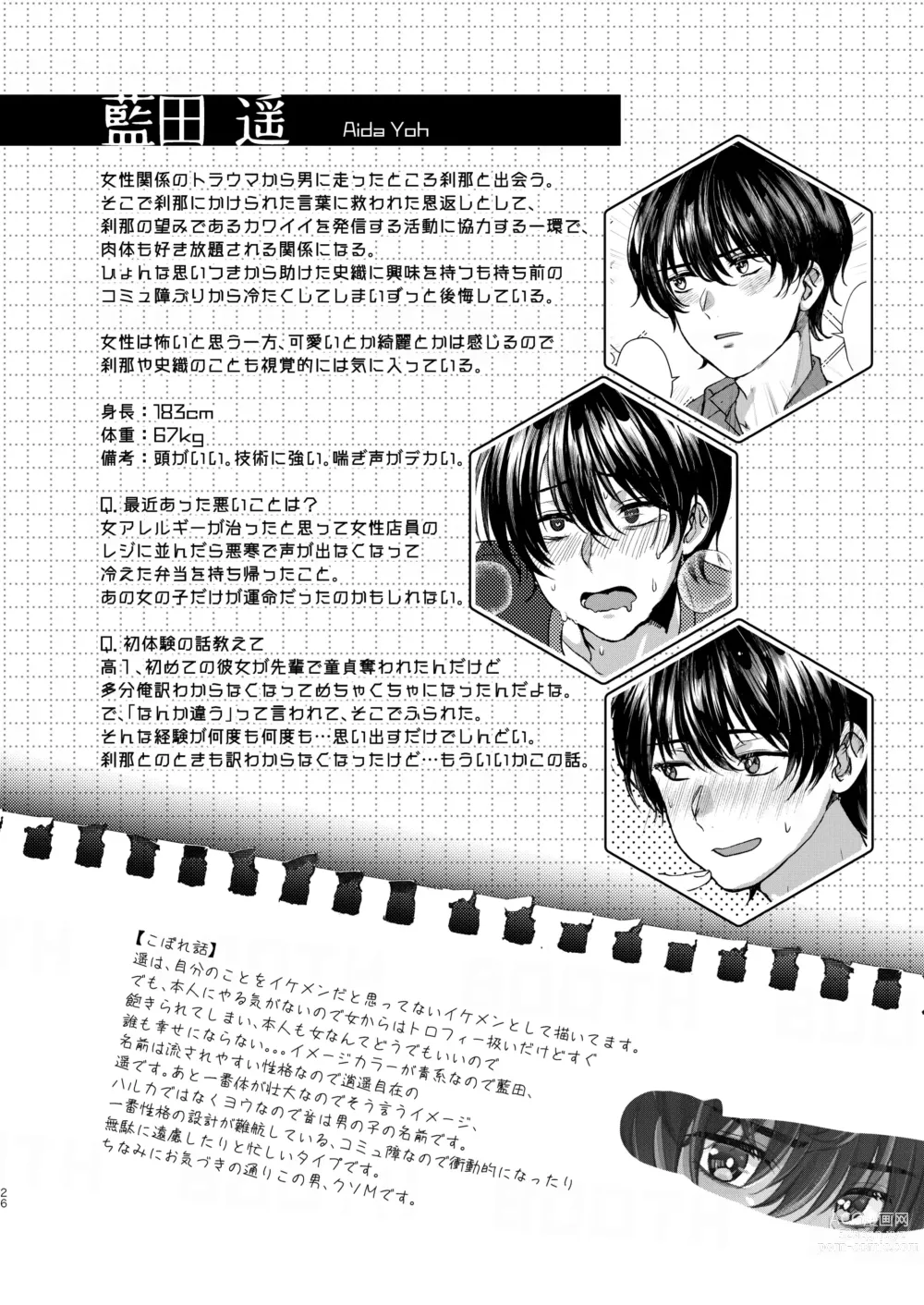 Page 26 of doujinshi Boku-tachi Tsuitemasu