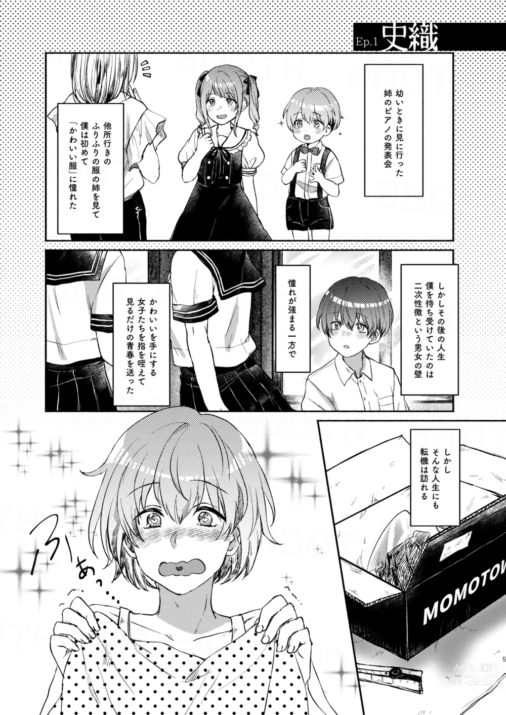 Page 5 of doujinshi Boku-tachi Tsuitemasu