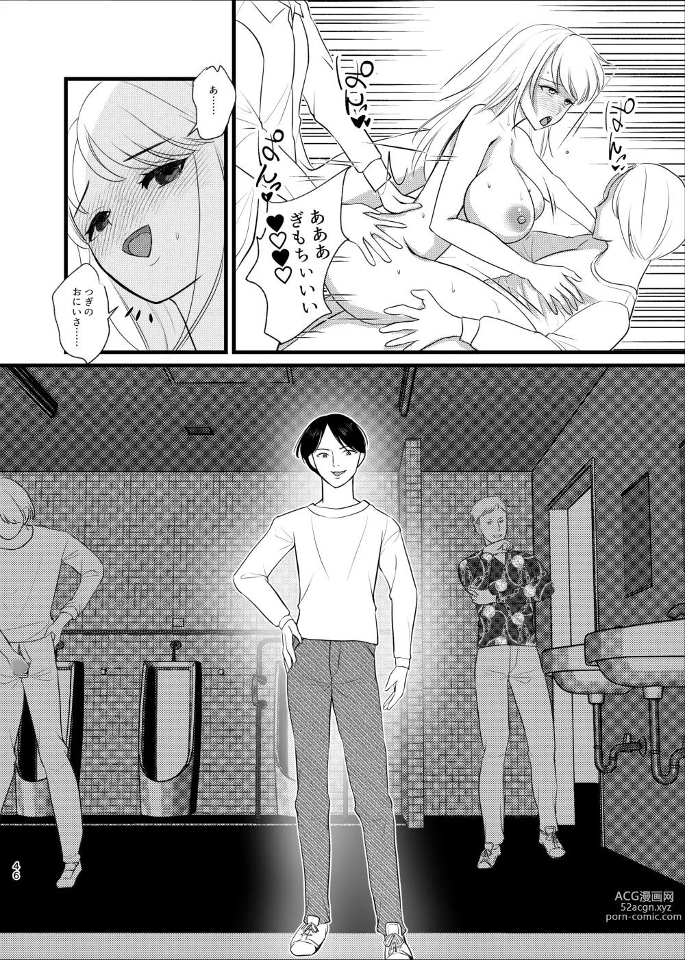 Page 43 of doujinshi 真面目が取り柄の僕が新人アイドルと人生交換して男たちとのセックスの虜になるまで