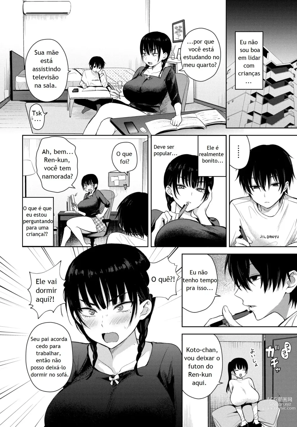 Page 2 of manga 7 Days