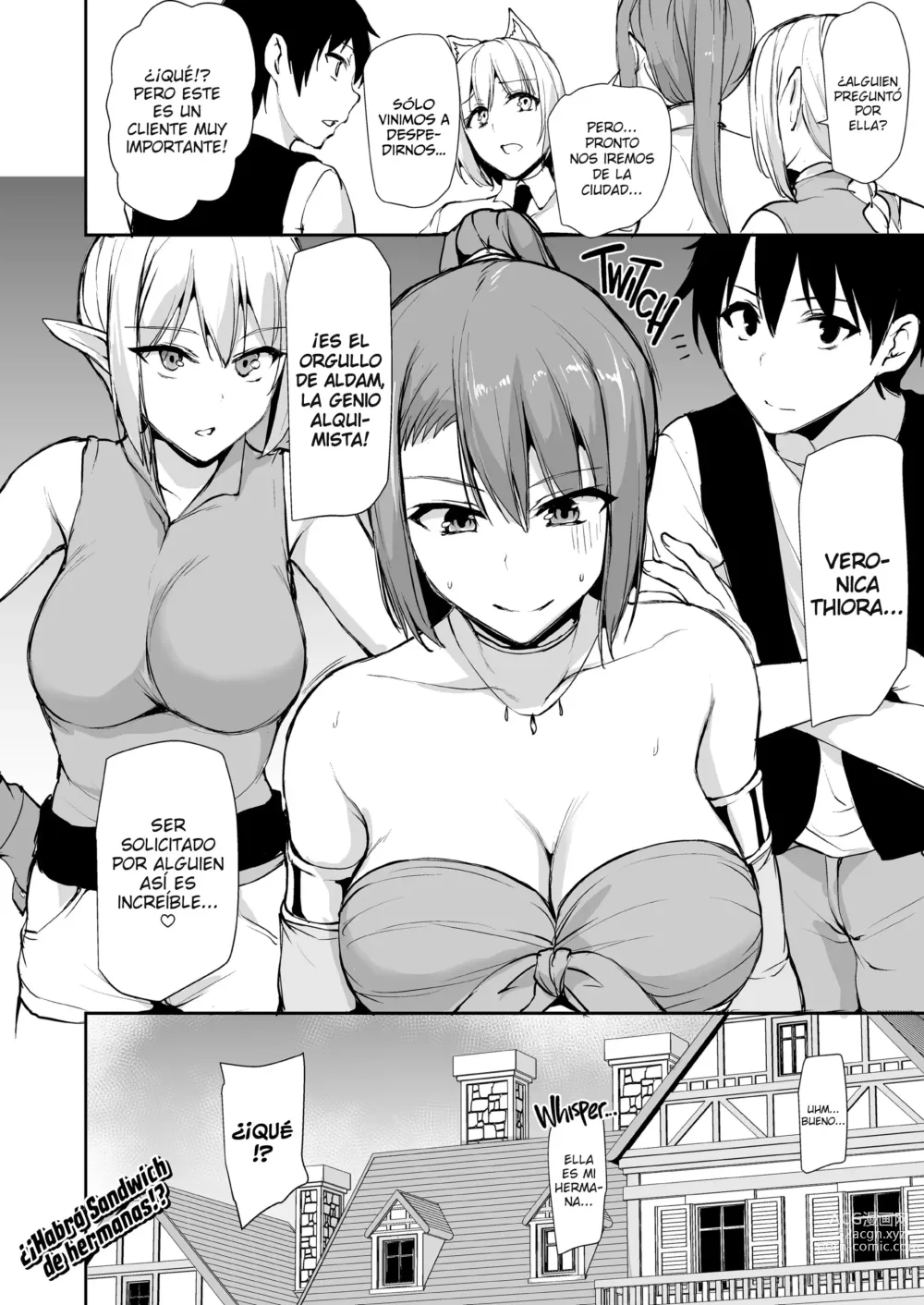 Page 61 of doujinshi ISEKAI HAREM MONOGATARI - CAPÍTULO 8 - ¡UN HÉROE, UNA POSADA, SEIS CHICAS!