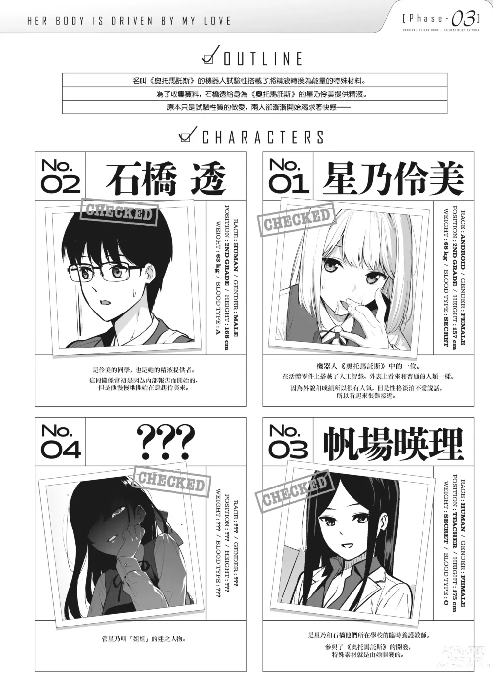 Page 66 of doujinshi 彼女は僕の体液で動いている 1-5