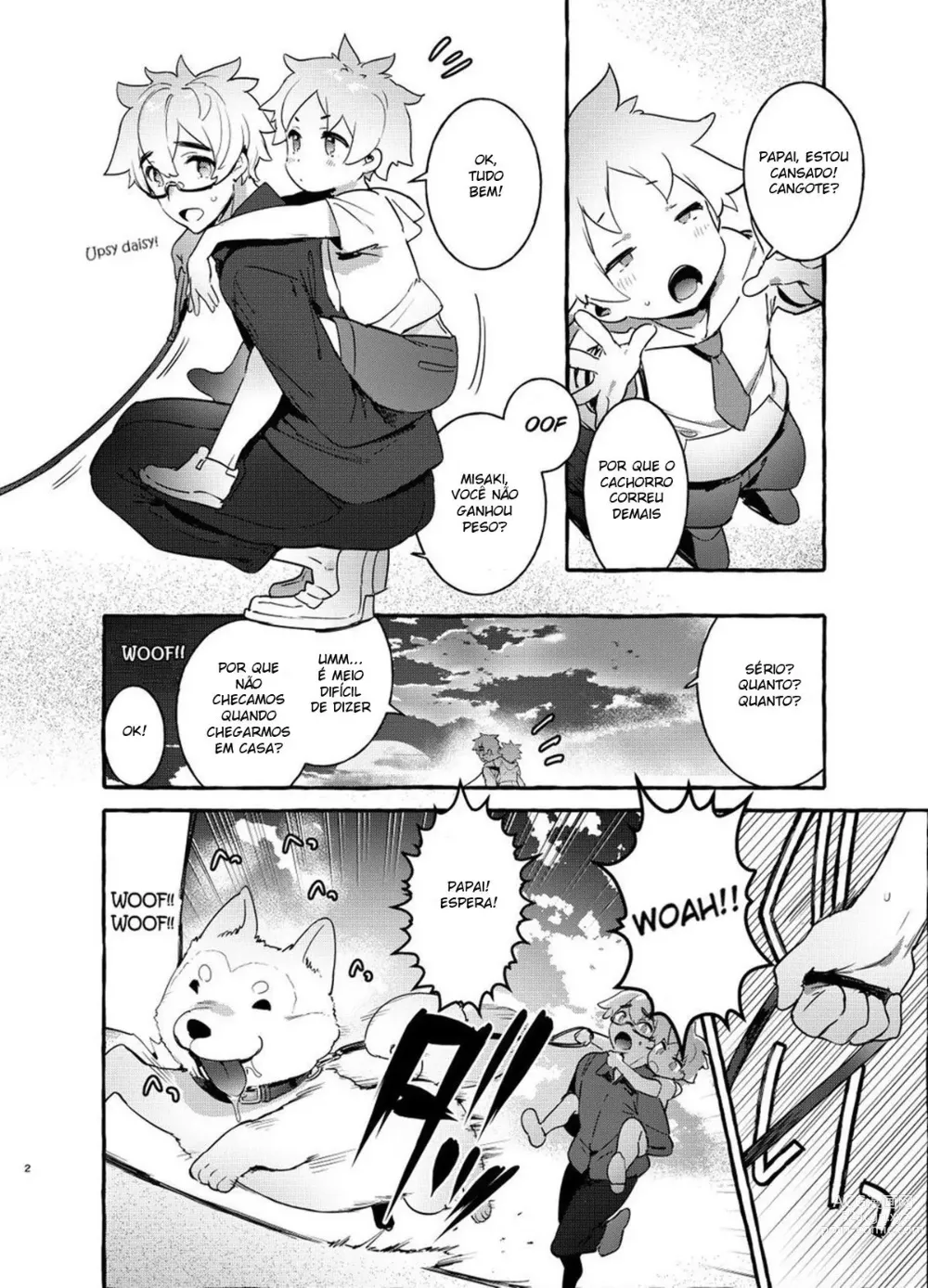 Page 3 of doujinshi Wanwan Otou-san