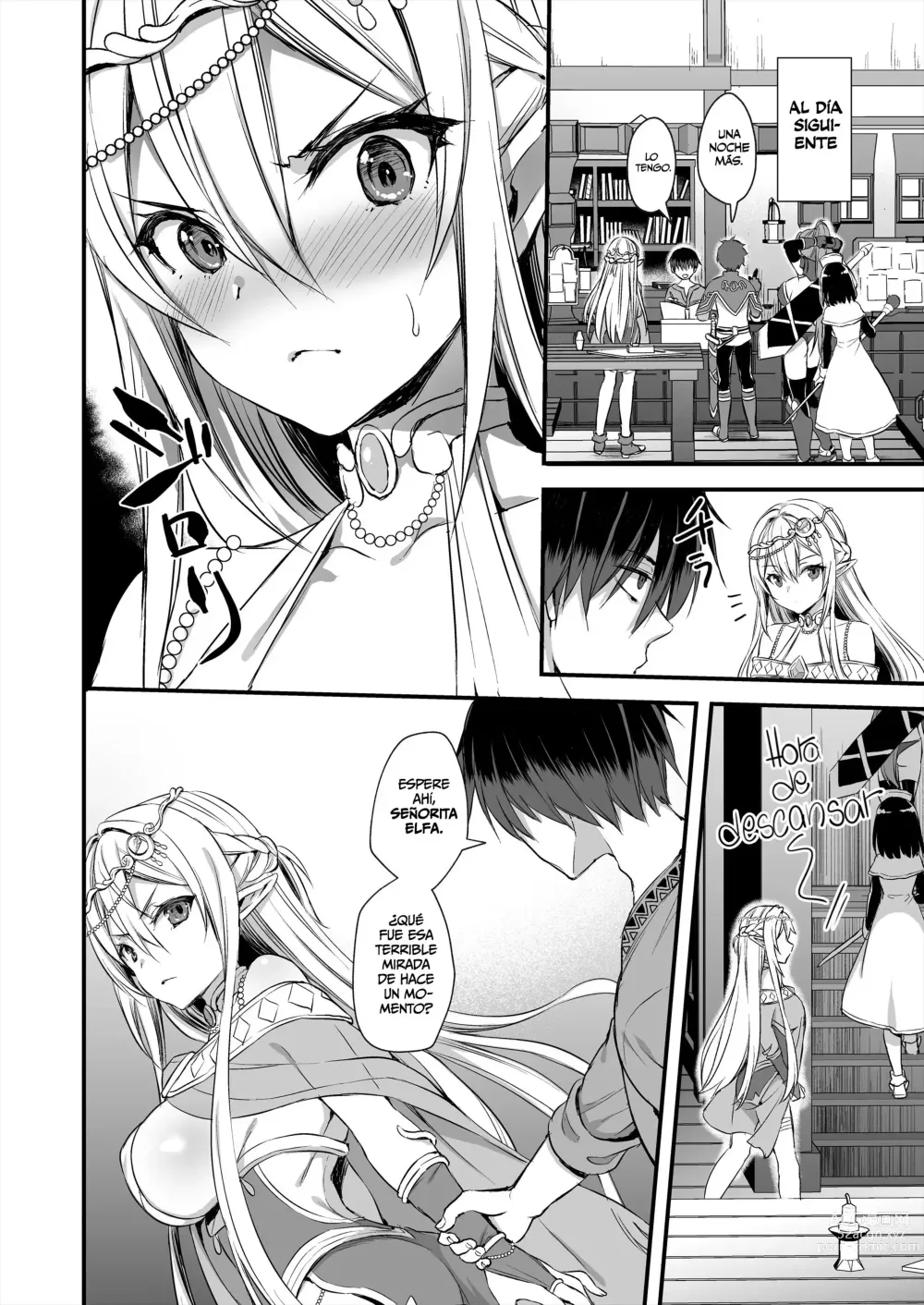 Page 29 of doujinshi Isekai Elf Hatsujou no Magan