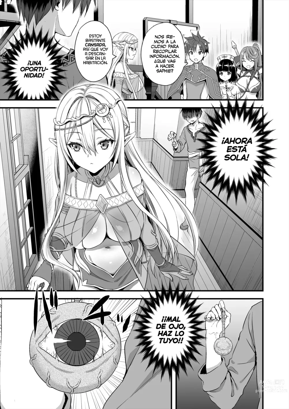 Page 6 of doujinshi Isekai Elf Hatsujou no Magan