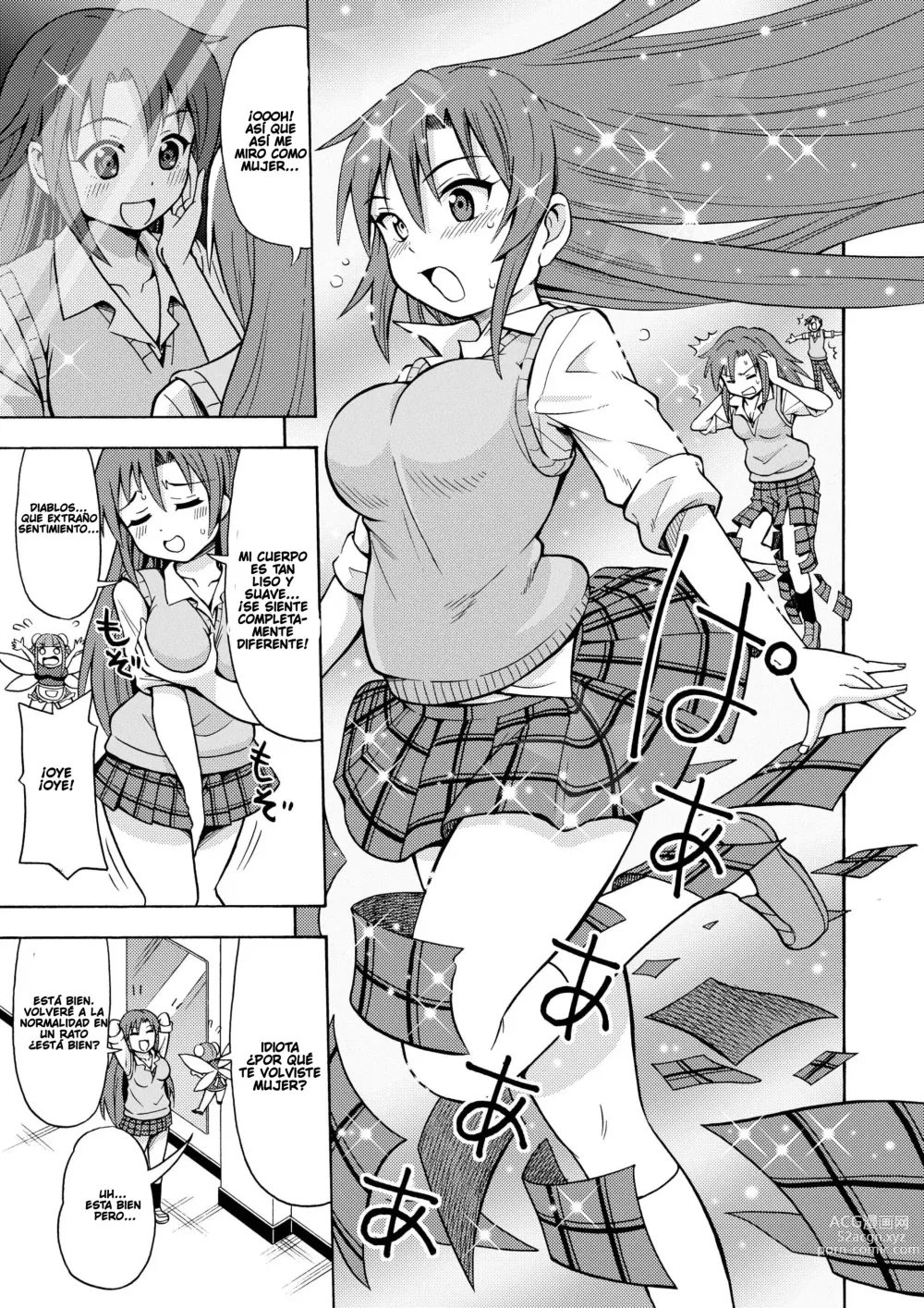 Page 12 of doujinshi Henshin TS Gun