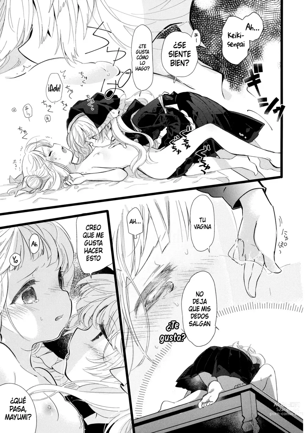 Page 10 of doujinshi Keiki Senpai to Kouhai Mayumi-chan