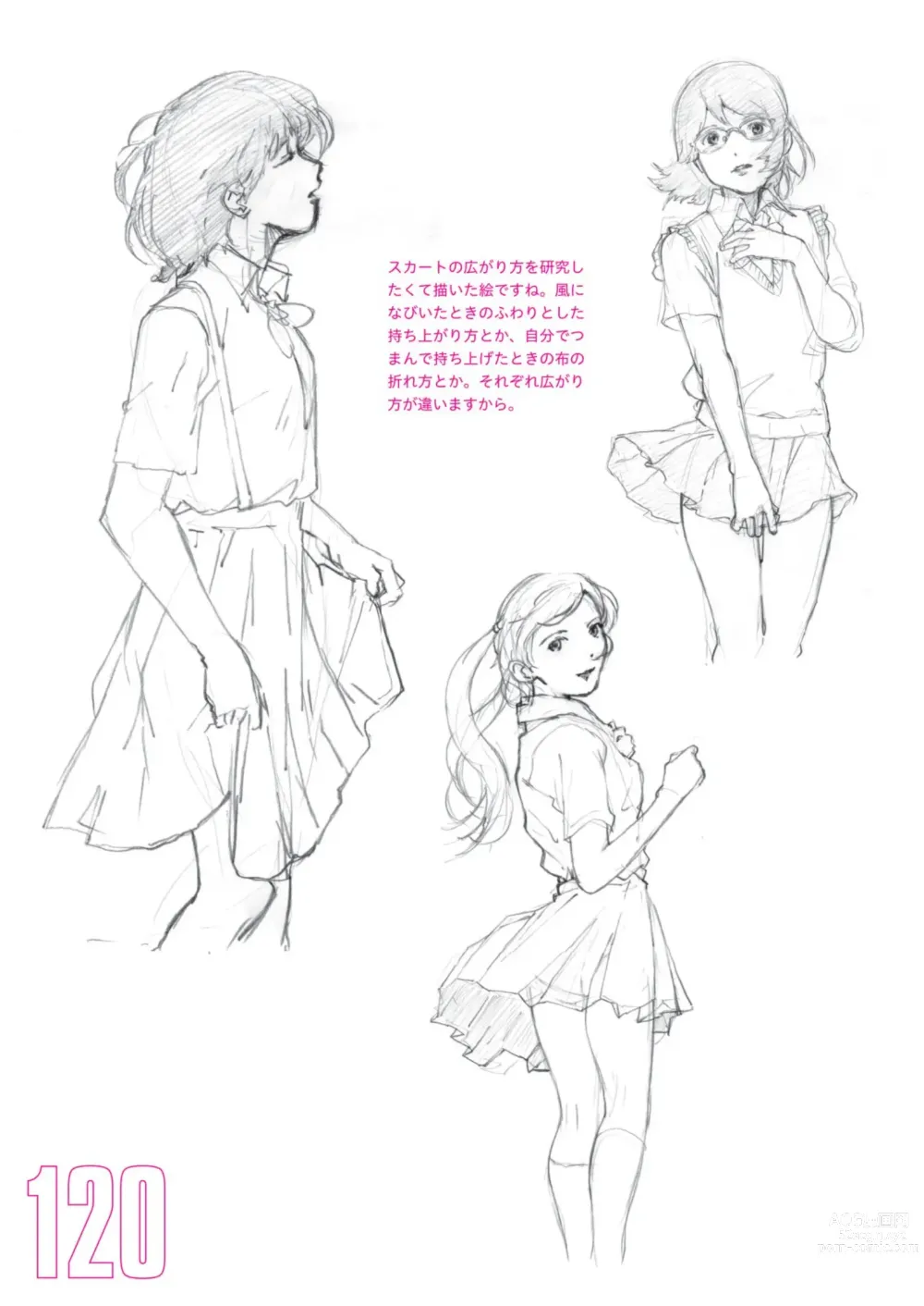 Page 122 of manga Toru Yoshida Tips for drawing women in 10 minutes 270 Uniforms