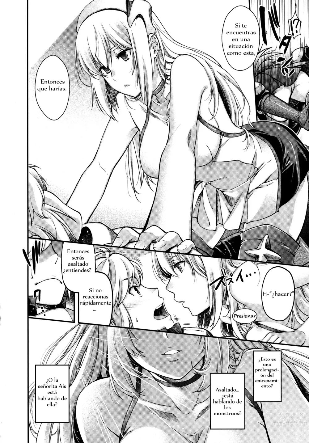 Page 4 of doujinshi Nada mas que problemas fuera del calabozo