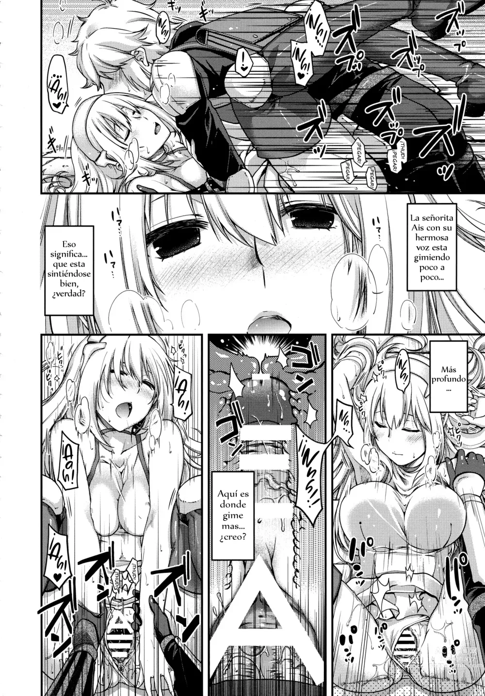 Page 8 of doujinshi Nada mas que problemas fuera del calabozo