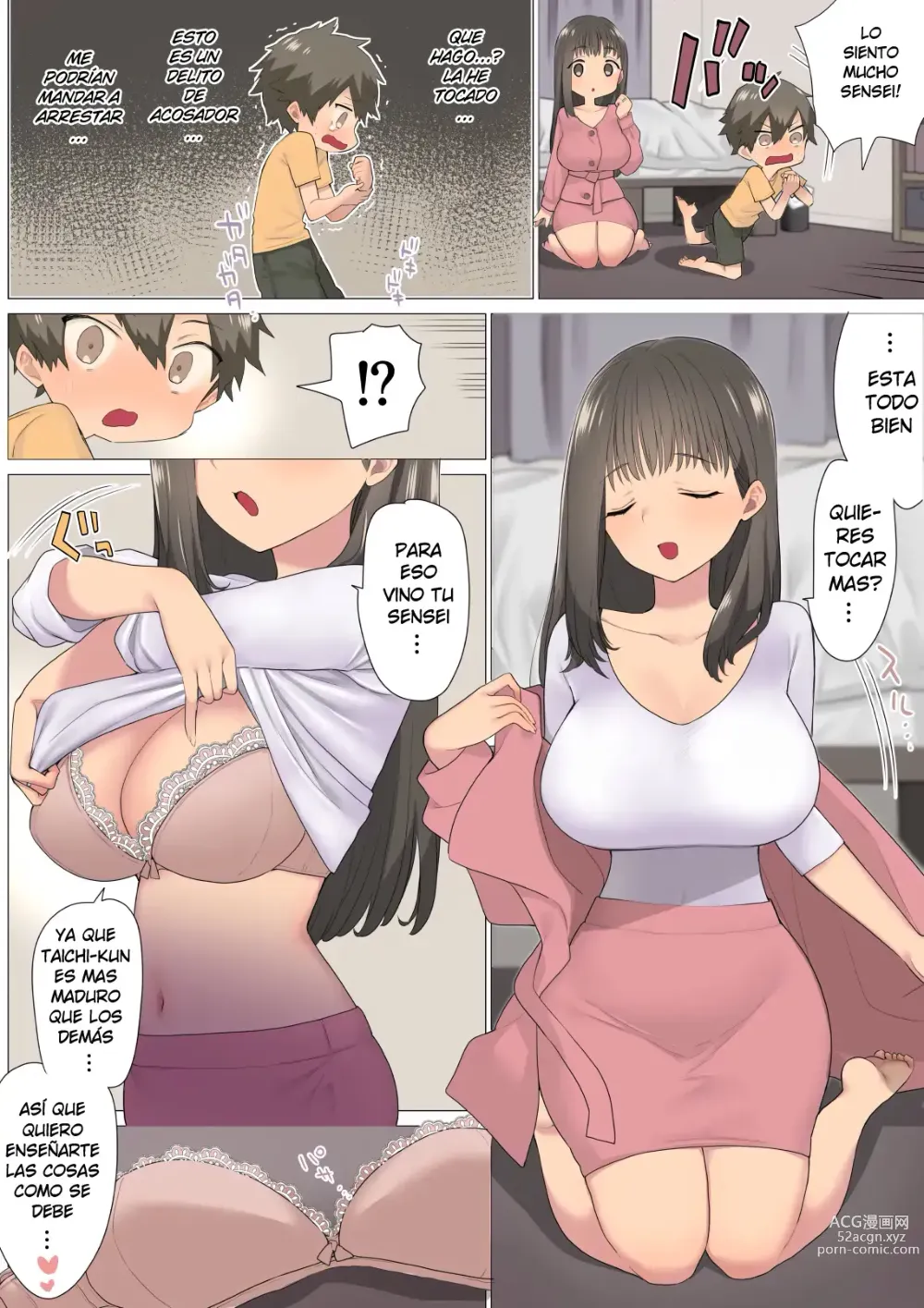 Page 10 of doujinshi uno más uno Educación Sexual realizado por la sexy ex-actriz porno Ichihana Sensei