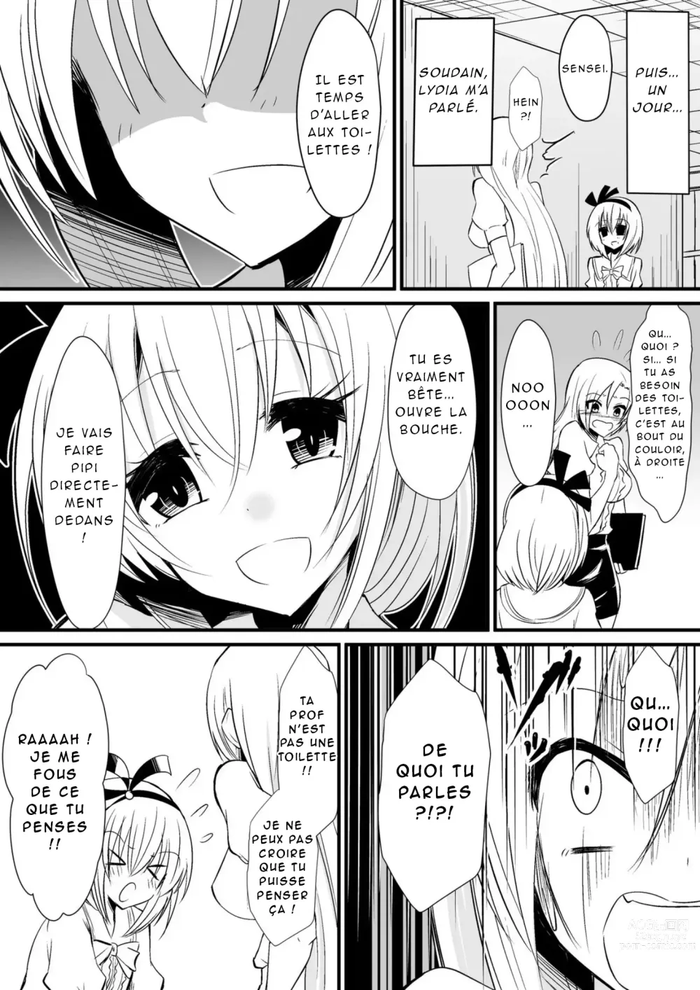 Page 6 of doujinshi Kyoushitsu no Joou 1