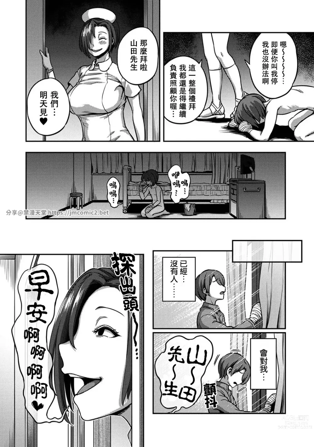 Page 384 of manga 搾精病棟～在只有惡劣性格的護士存在的醫院裡度過的射精管理生活～