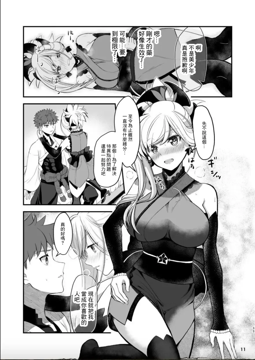 Page 10 of doujinshi Musashi-chan to Sex Shinaito Derenai Heya - A room you cant get out of unless you and Musashih avea se***.