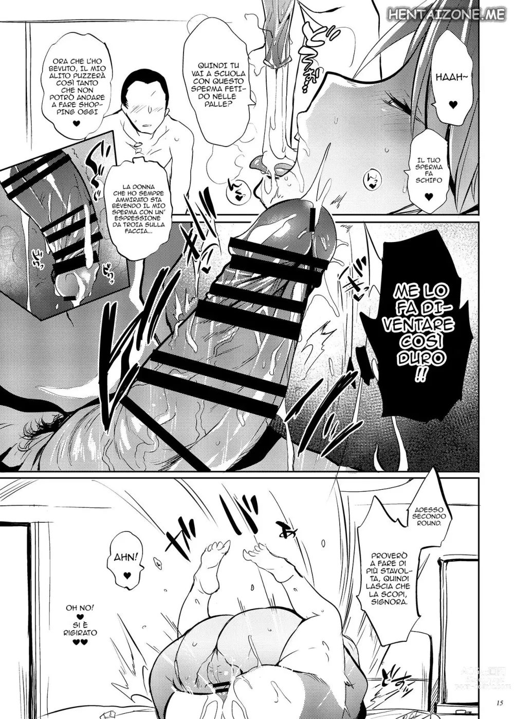 Page 14 of doujinshi Amo la Madre del Mio Amico