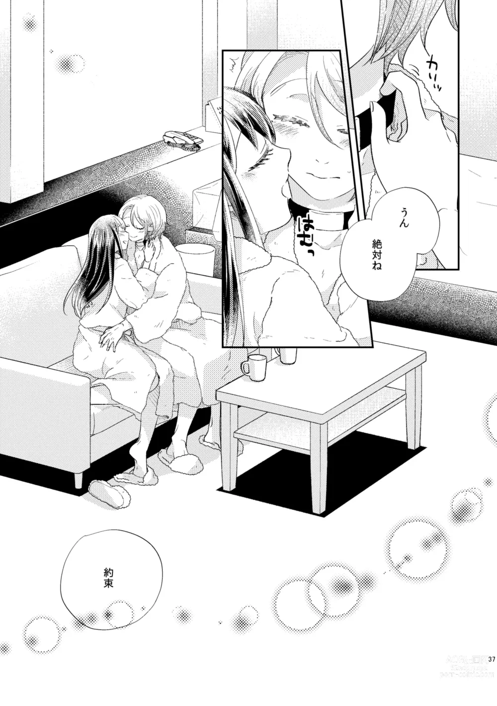 Page 38 of doujinshi Unmei - Otoko Ω x Onna α