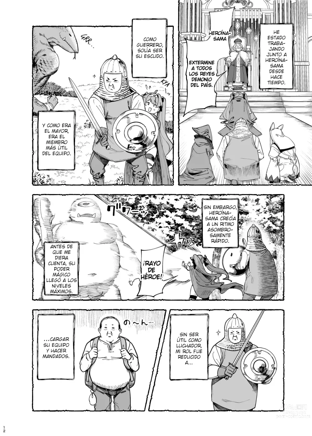 Page 11 of doujinshi Isekai Wakarase Ojisan Yuusha Ryoujoku Hen