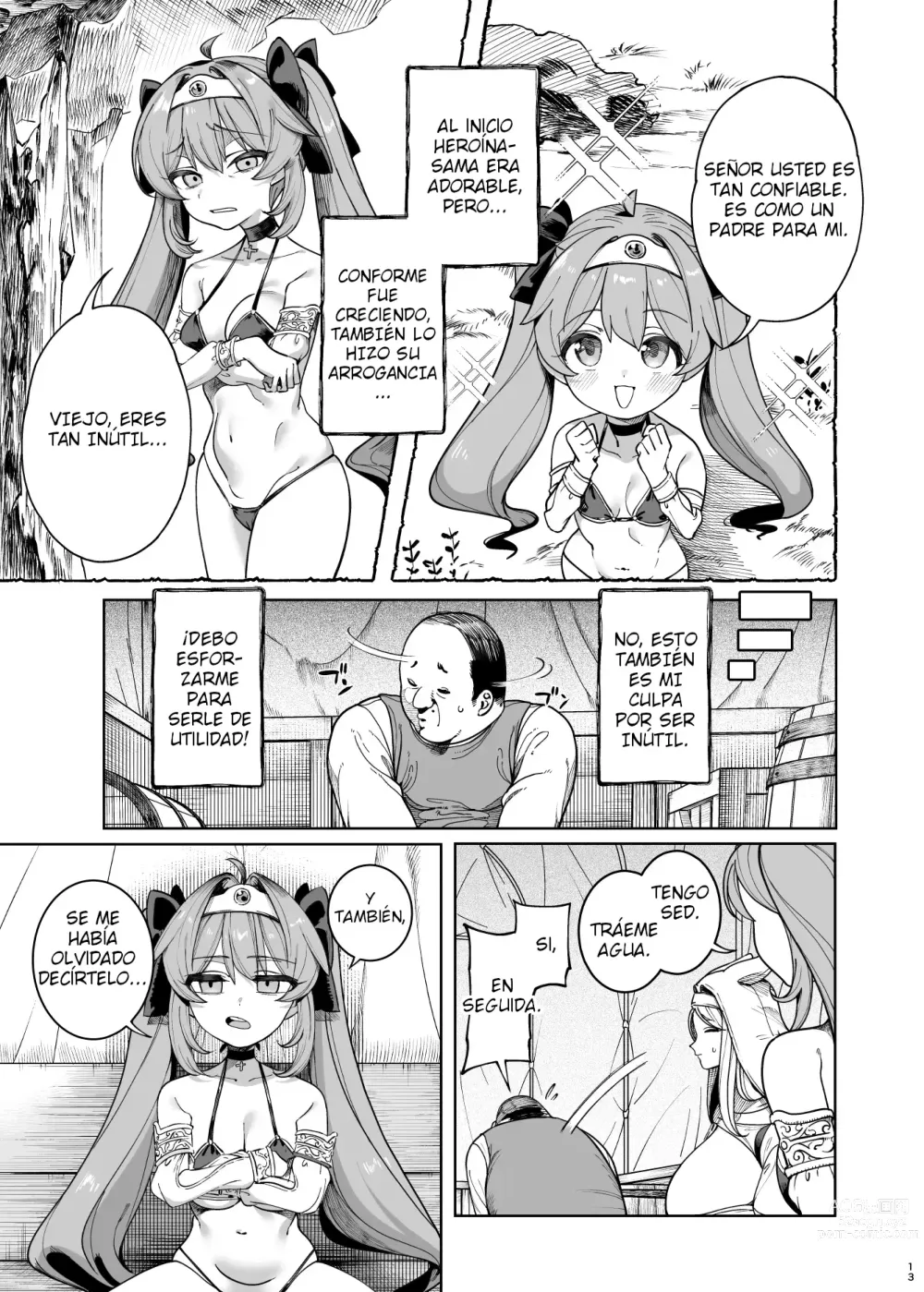 Page 12 of doujinshi Isekai Wakarase Ojisan Yuusha Ryoujoku Hen