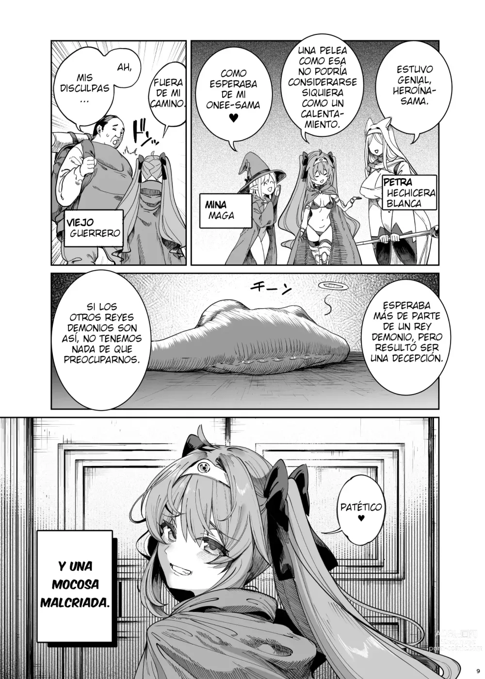 Page 8 of doujinshi Isekai Wakarase Ojisan Yuusha Ryoujoku Hen