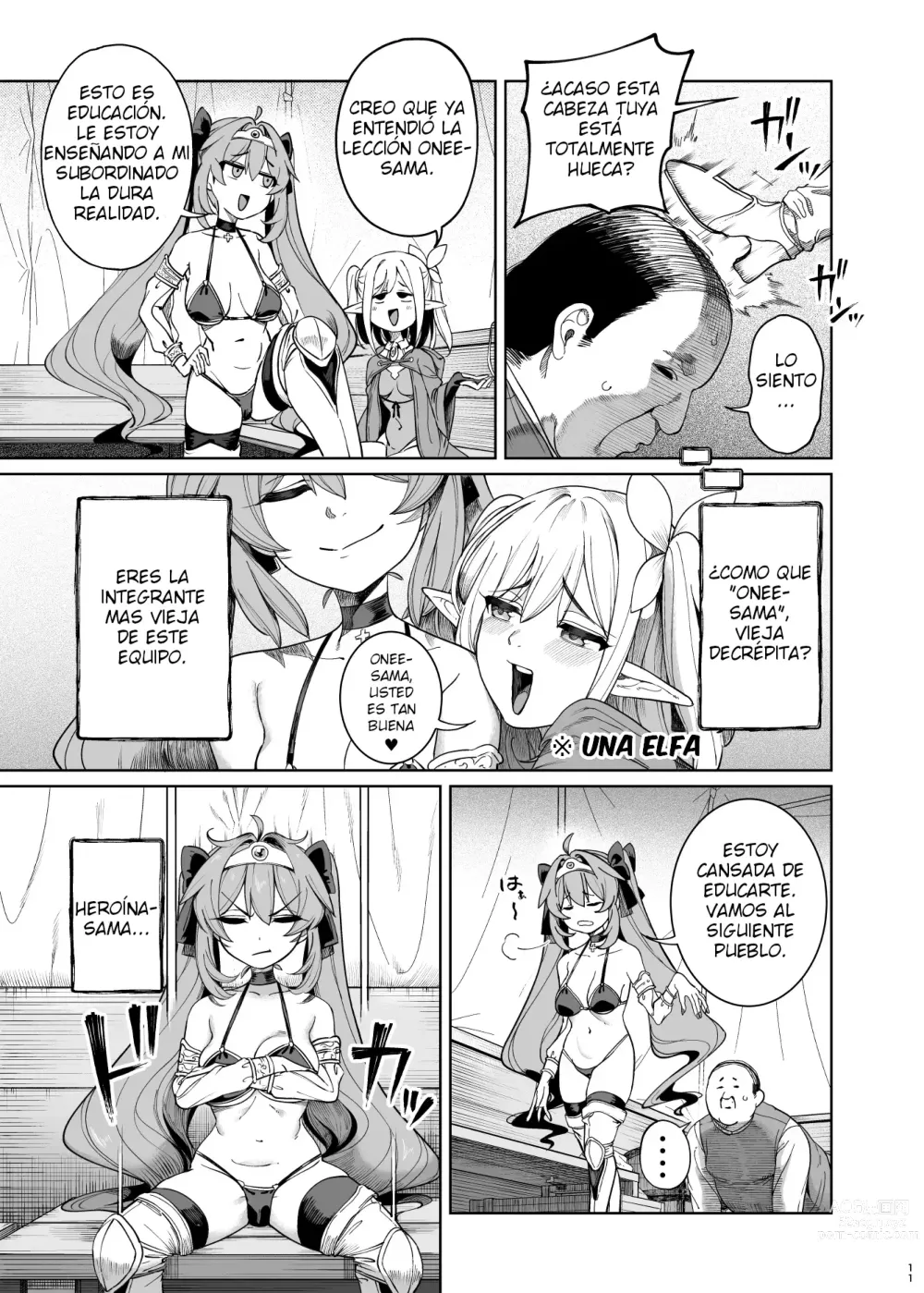 Page 10 of doujinshi Isekai Wakarase Ojisan Yuusha Ryoujoku Hen