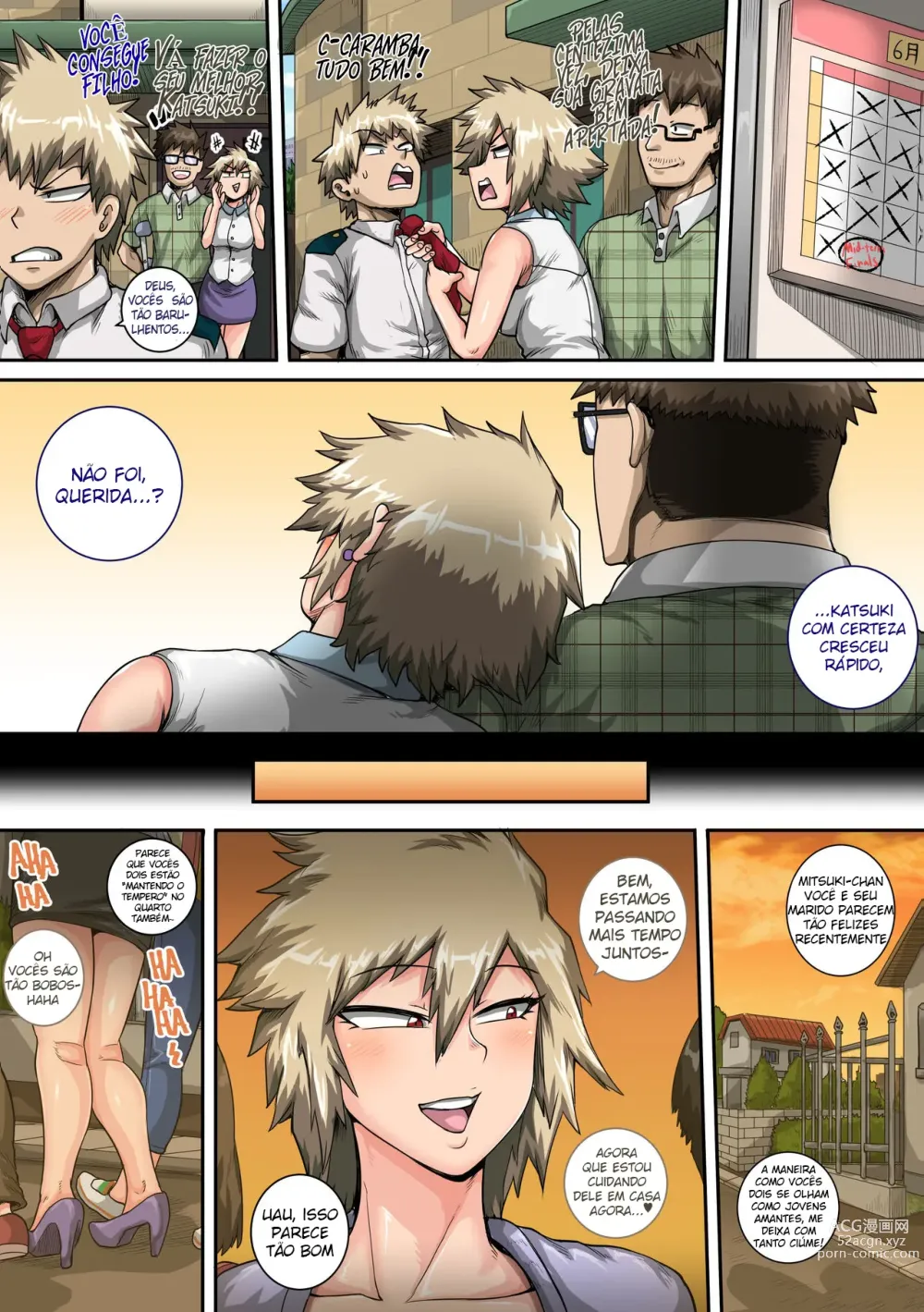 Page 15 of doujinshi Férias de Verão com a Mãe do Bakugo Parte 2