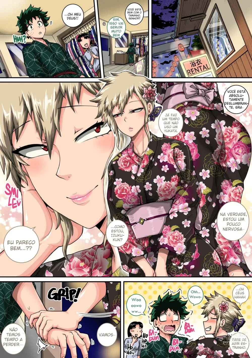 Page 50 of doujinshi Férias de Verão com a Mãe do Bakugo Parte 2