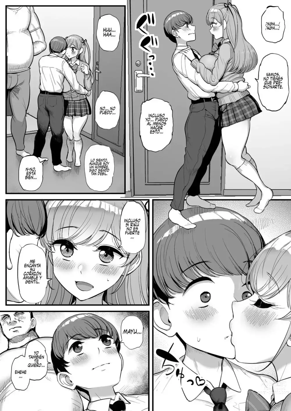 Page 39 of doujinshi Minimum Kanojo Wa Oyaji No Seidorei Completo