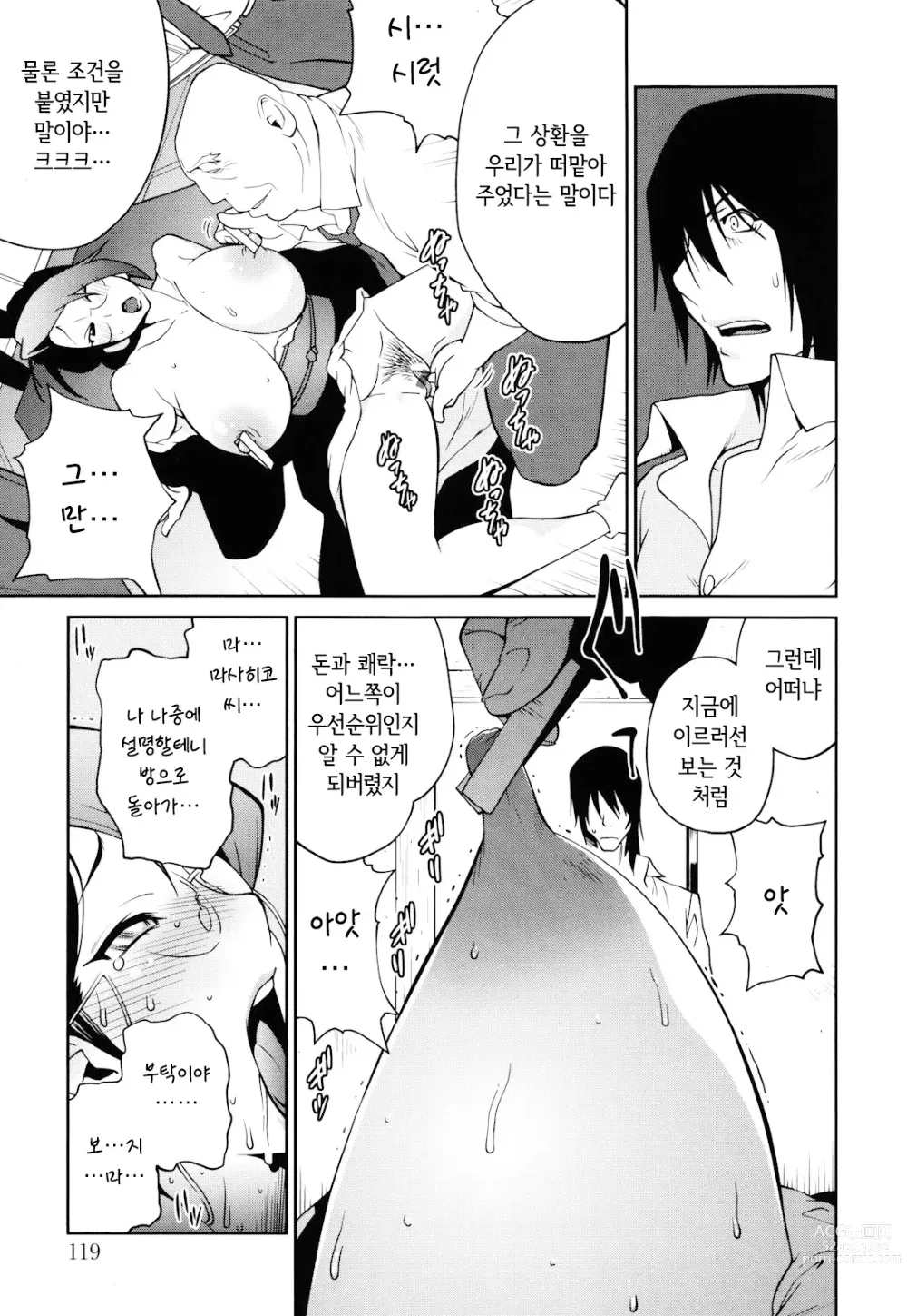 Page 119 of manga NAKED PARTY