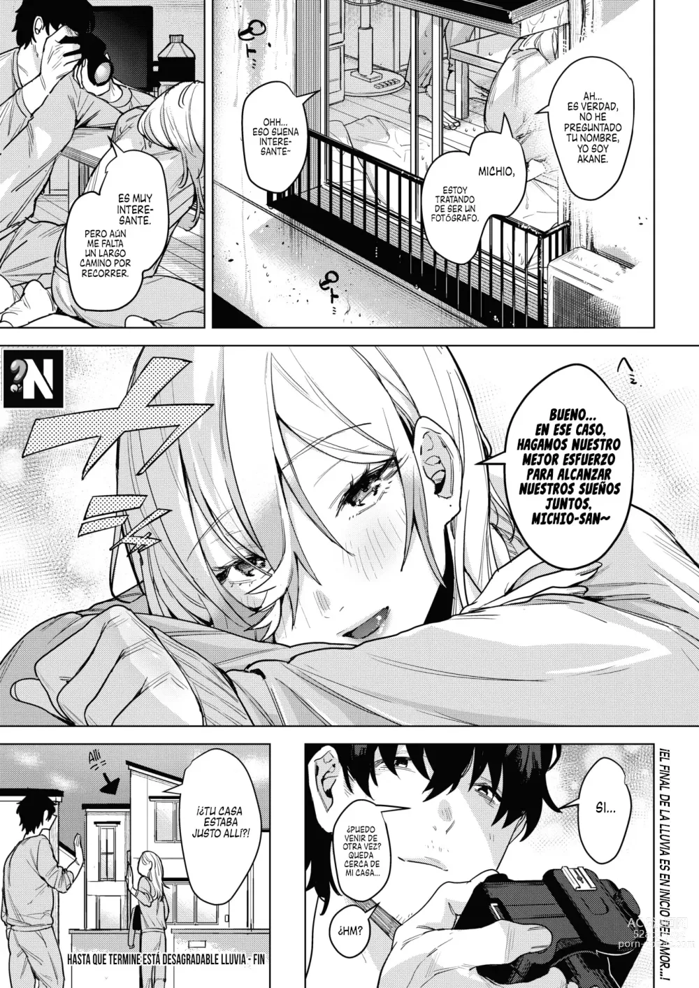 Page 22 of manga Hasta que Termine esta Desagradable Lluvia