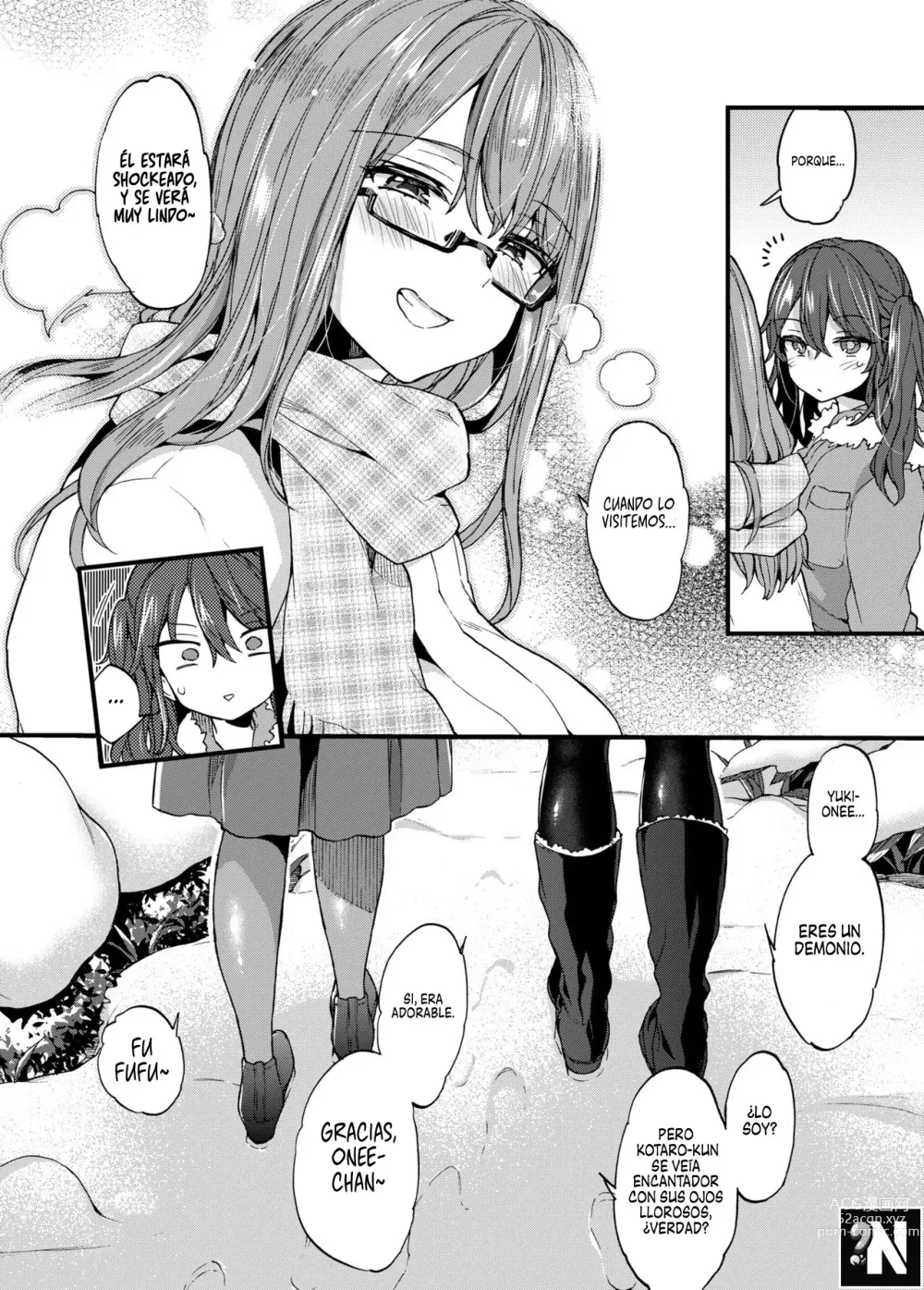 Page 24 of doujinshi Mis Primas quieren Jugar Conmigo durante las Vacaciones de Invierno.