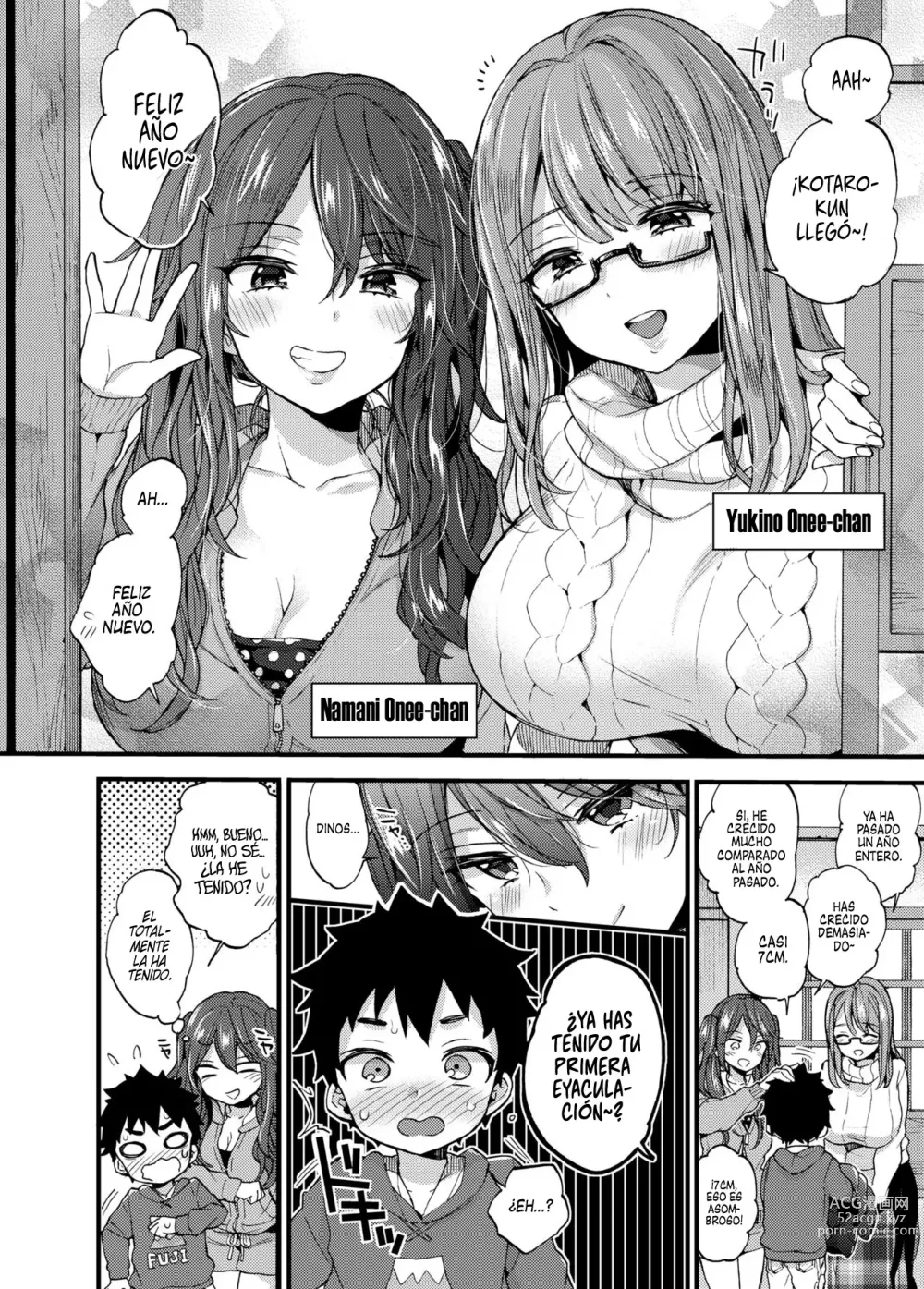 Page 4 of doujinshi Mis Primas quieren Jugar Conmigo durante las Vacaciones de Invierno.