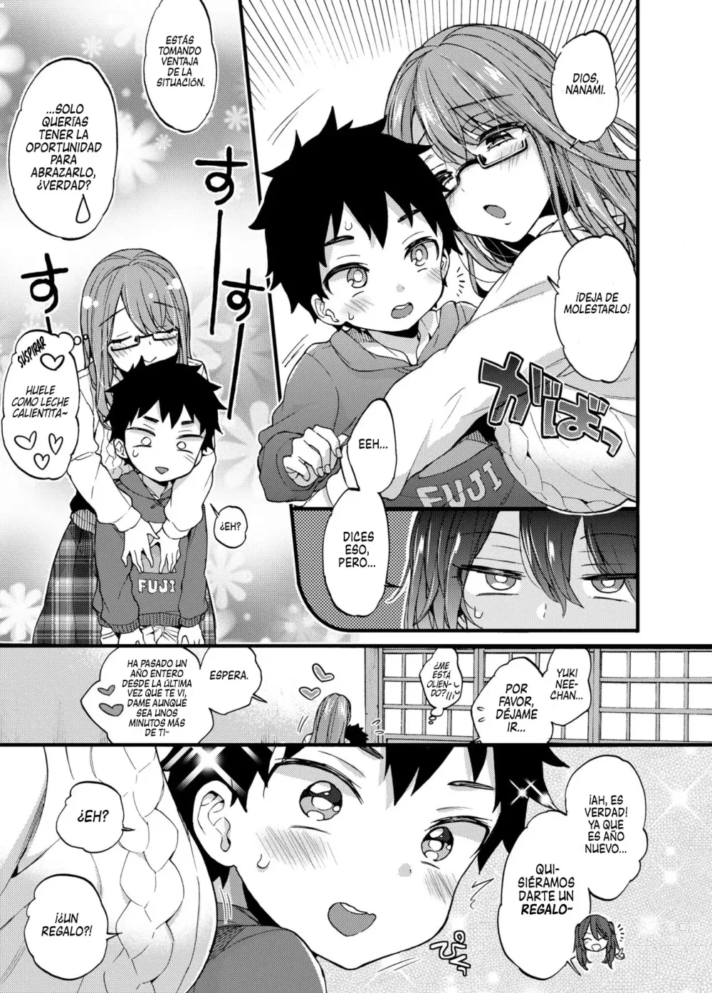 Page 5 of doujinshi Mis Primas quieren Jugar Conmigo durante las Vacaciones de Invierno.