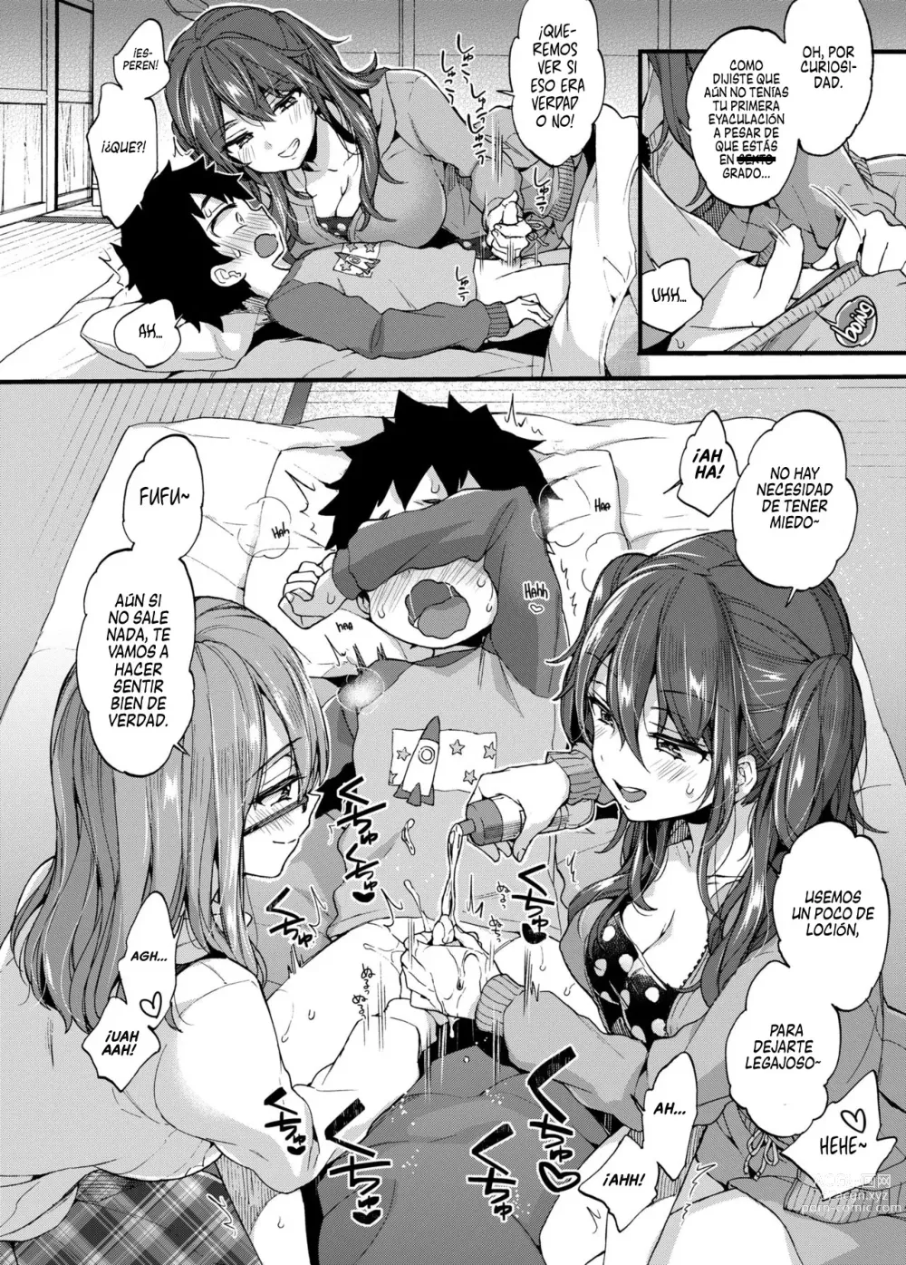 Page 8 of doujinshi Mis Primas quieren Jugar Conmigo durante las Vacaciones de Invierno.