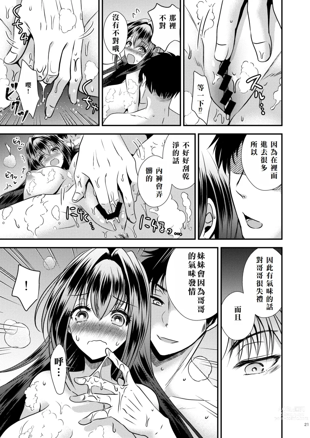 Page 21 of manga Seiyoku Shori ni Tsukatteita Imouto to Irekawatta Ani