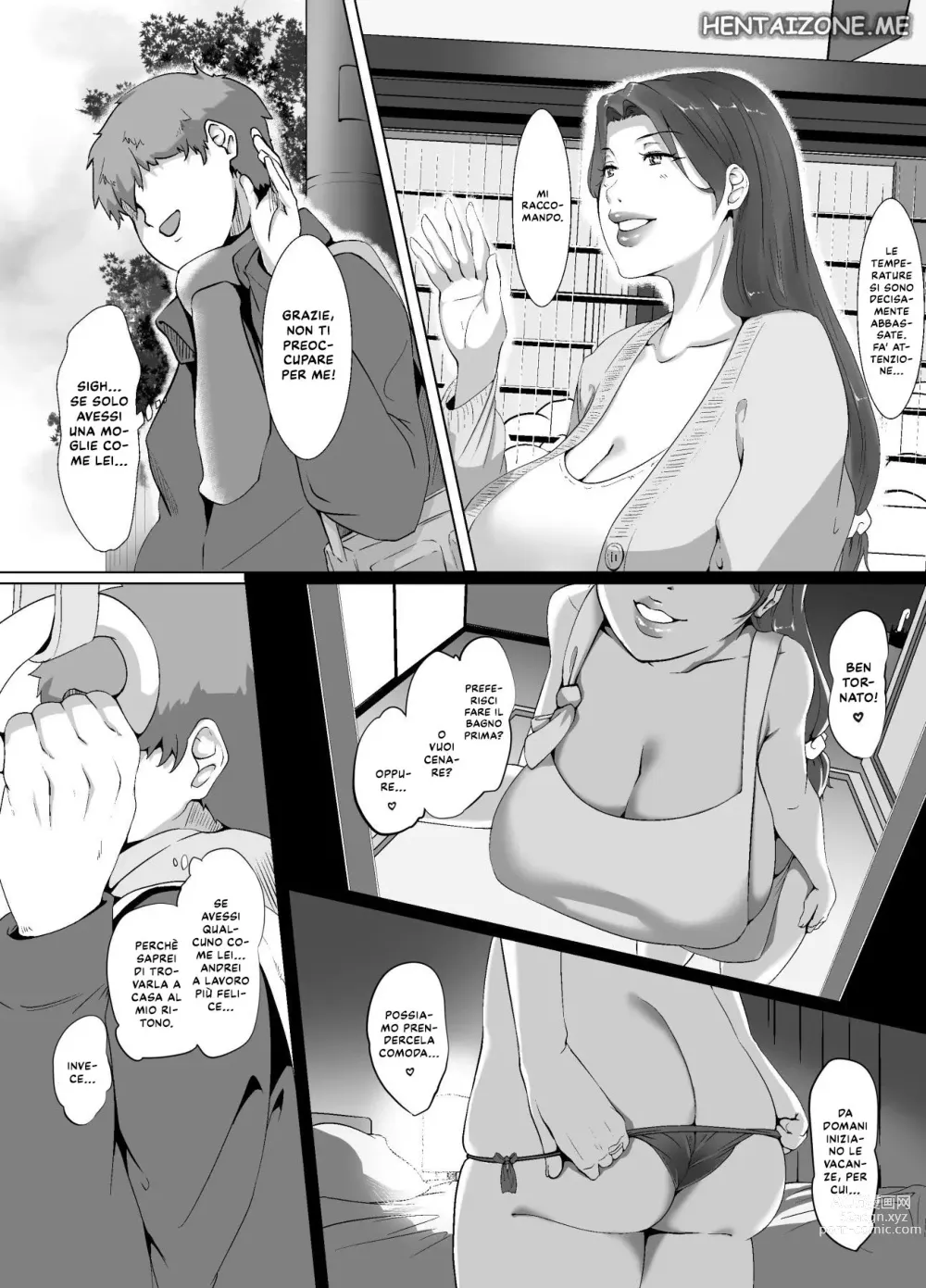 Page 4 of doujinshi Natale con La Mia Vicina di Casa