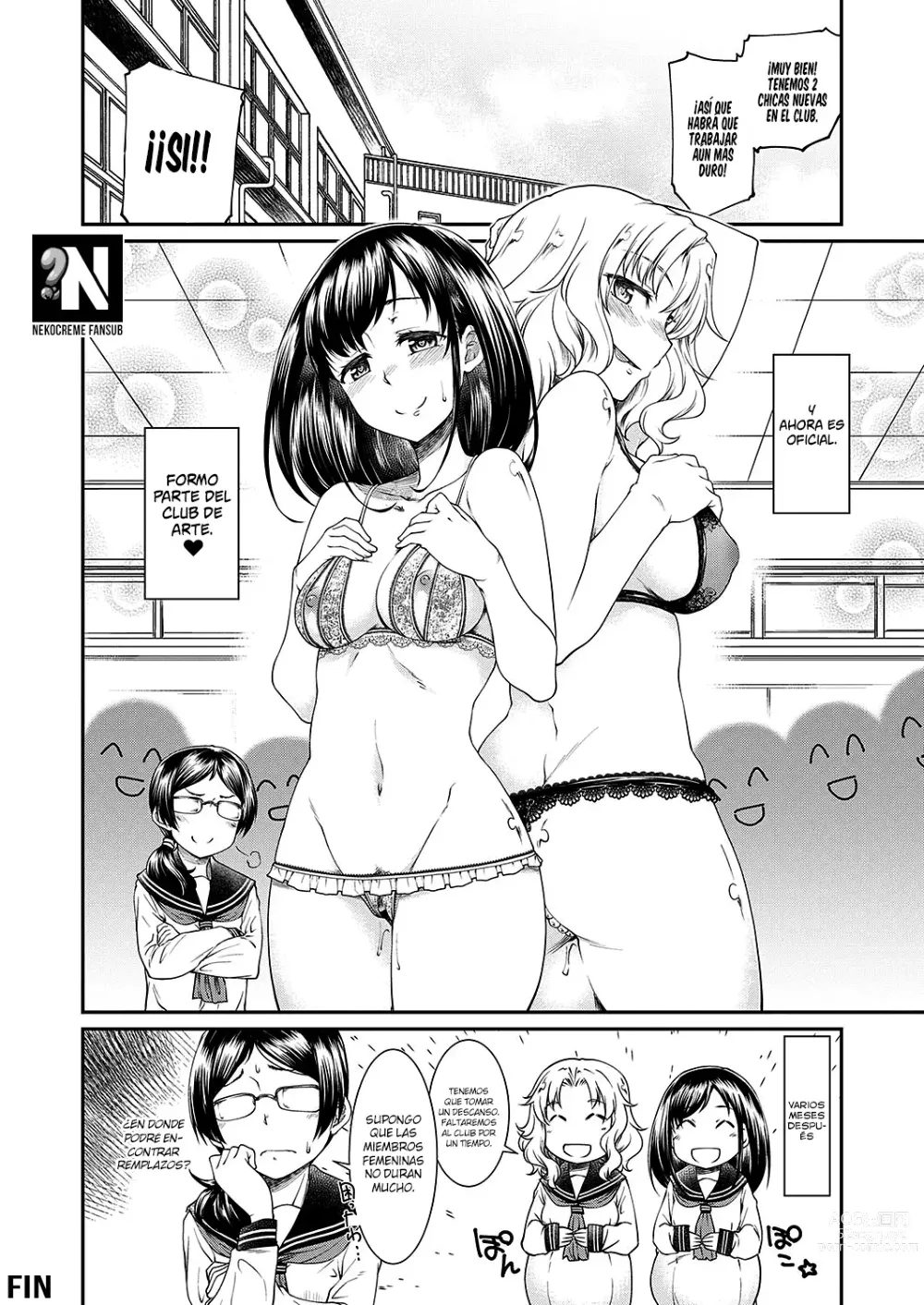 Page 20 of manga El Club de Arte tiene un Problema