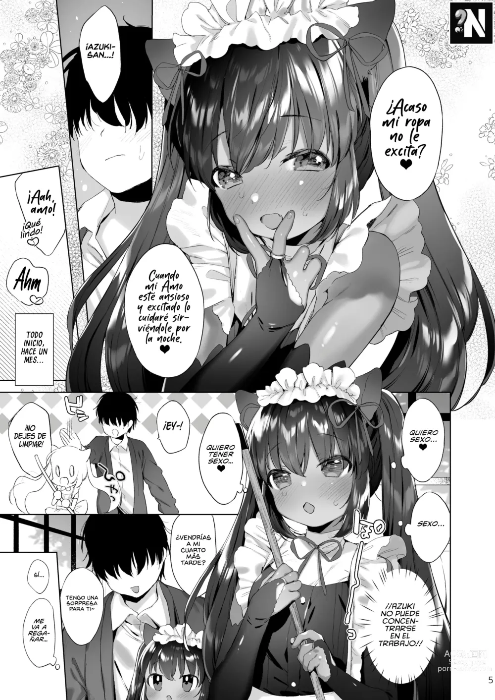 Page 7 of doujinshi Azuki-san está al Límite