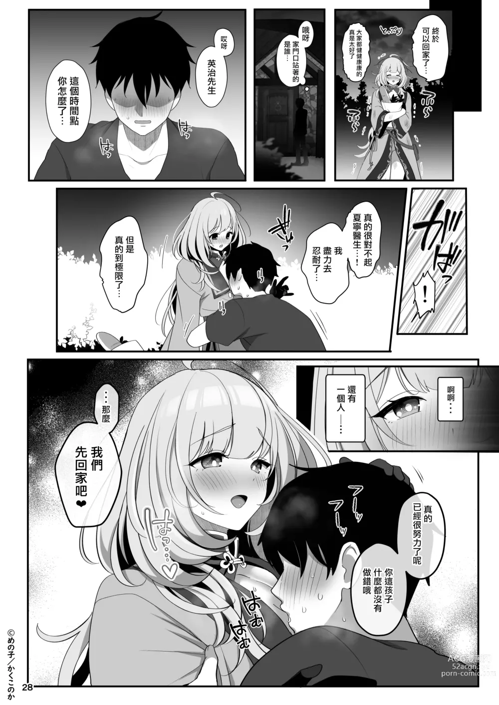 Page 30 of doujinshi Kusuriya no Mama-kei Onii-san wa Murabito-tachi no Milk Bar