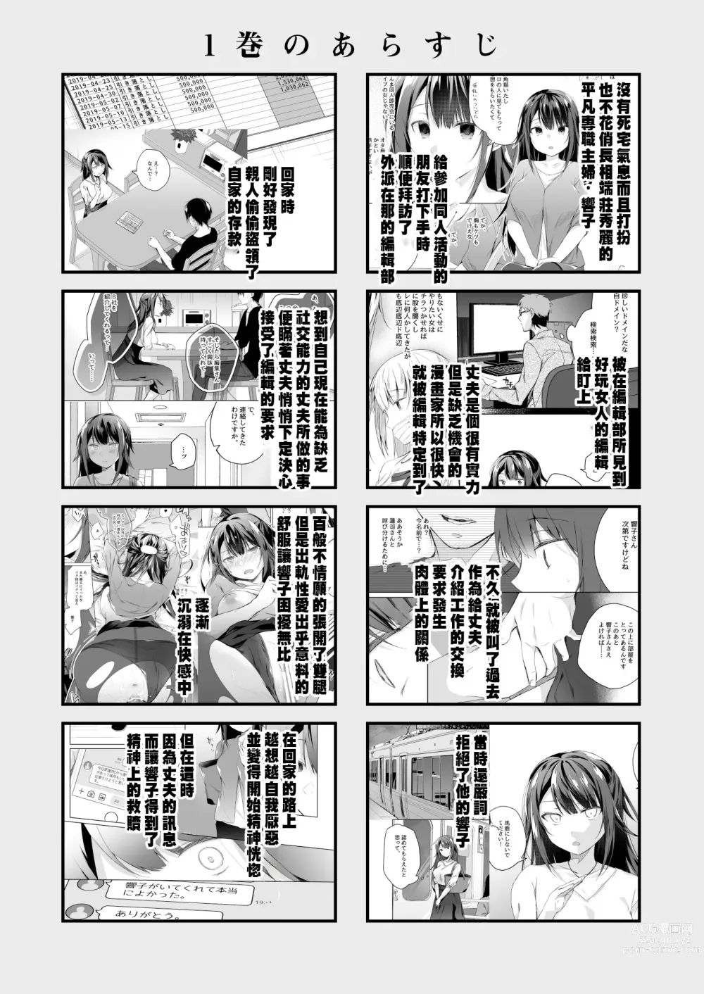 Page 2 of doujinshi Doujin Event no Shucchou Henshuubu ni Itta Hi kara Tsuma no Yousu ga... 3